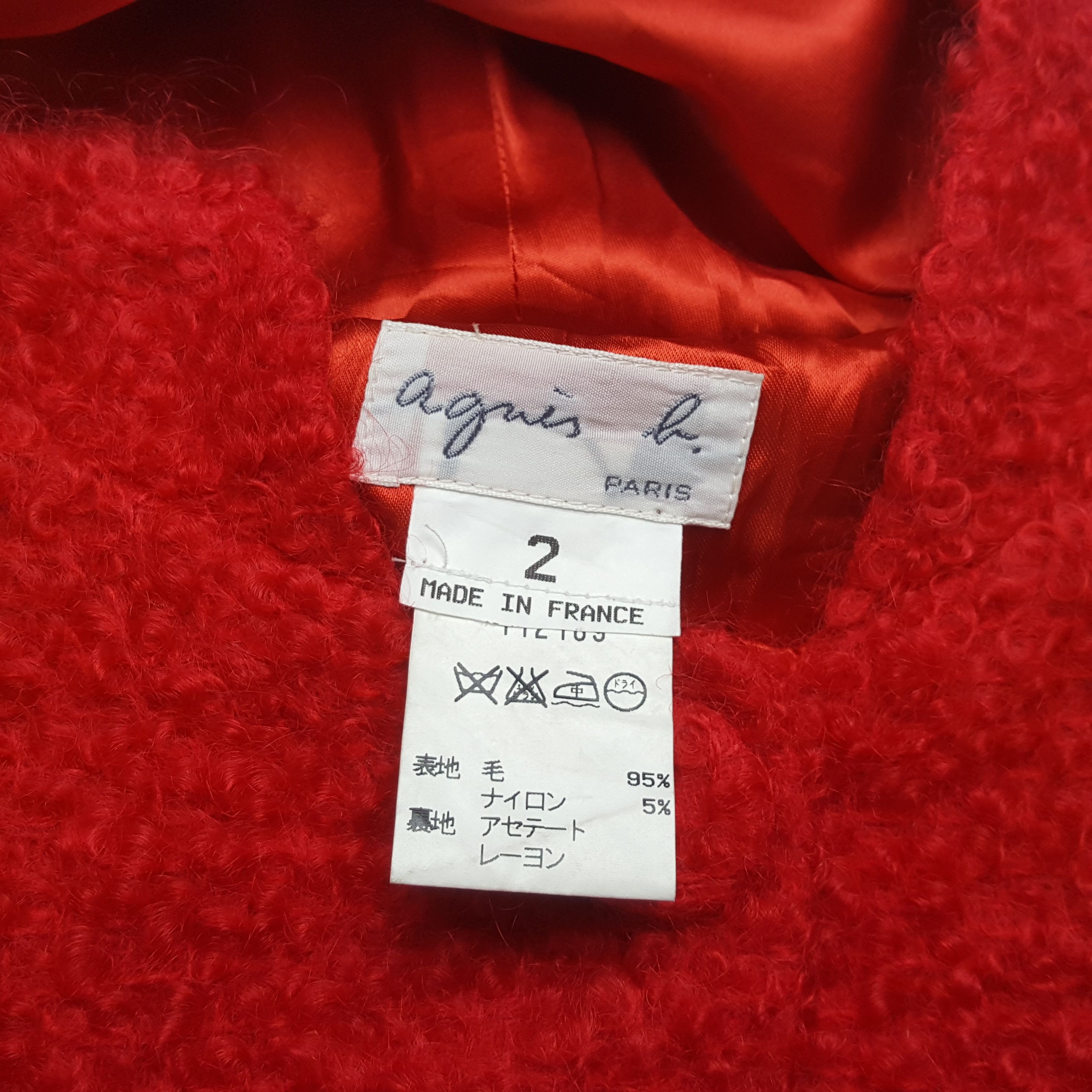 Designer × Vintage × agnes b. Vintage AGNES B. France Fashion Designer Hoodies Jacket Size S / US 4 / IT 40 - 10 Thumbnail