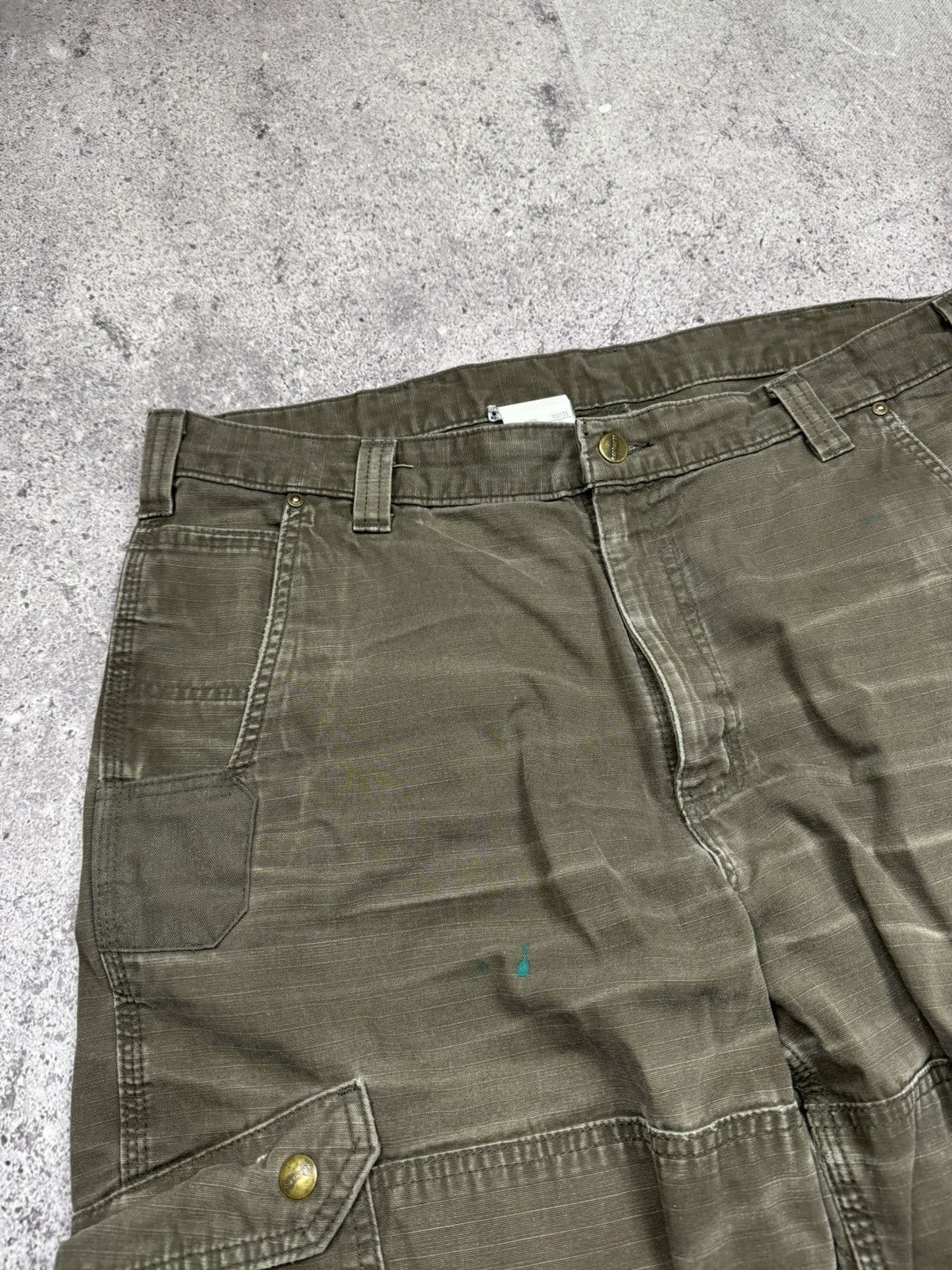 Carhartt Crazy Vintage Faded Carhartt Y2K Cargo Work Pants Japanesse Size US 38 / EU 54 - 6 Thumbnail