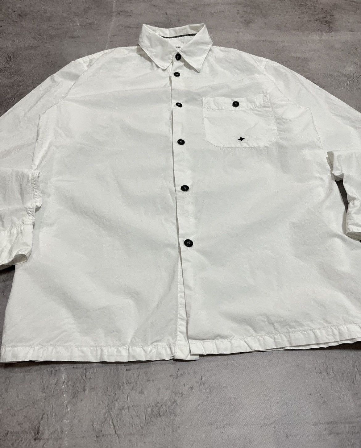 Stone Island Stone Island White Shirt Size US L / EU 52-54 / 3 - 4 Thumbnail
