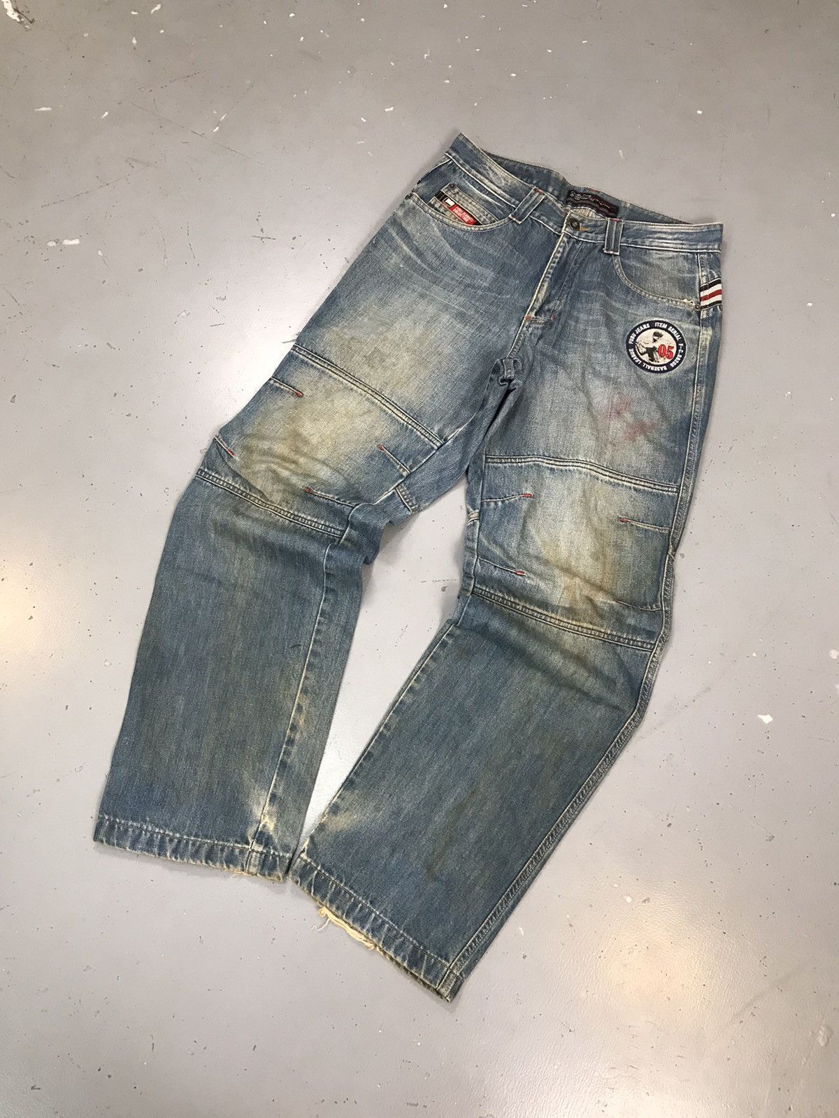 Fubu × Vintage Vintage Fubu jeans collection patchwork denim Size US 32 / EU 48 - 3 Thumbnail