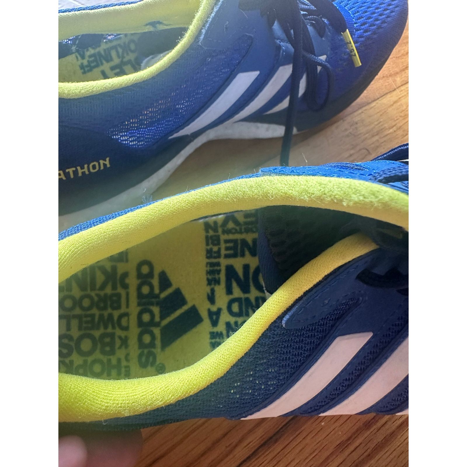 Adidas adidas Adizero Boston 7 Boston Marathon Edition Running Shoe Size US 7 / IT 37 - 7 Thumbnail