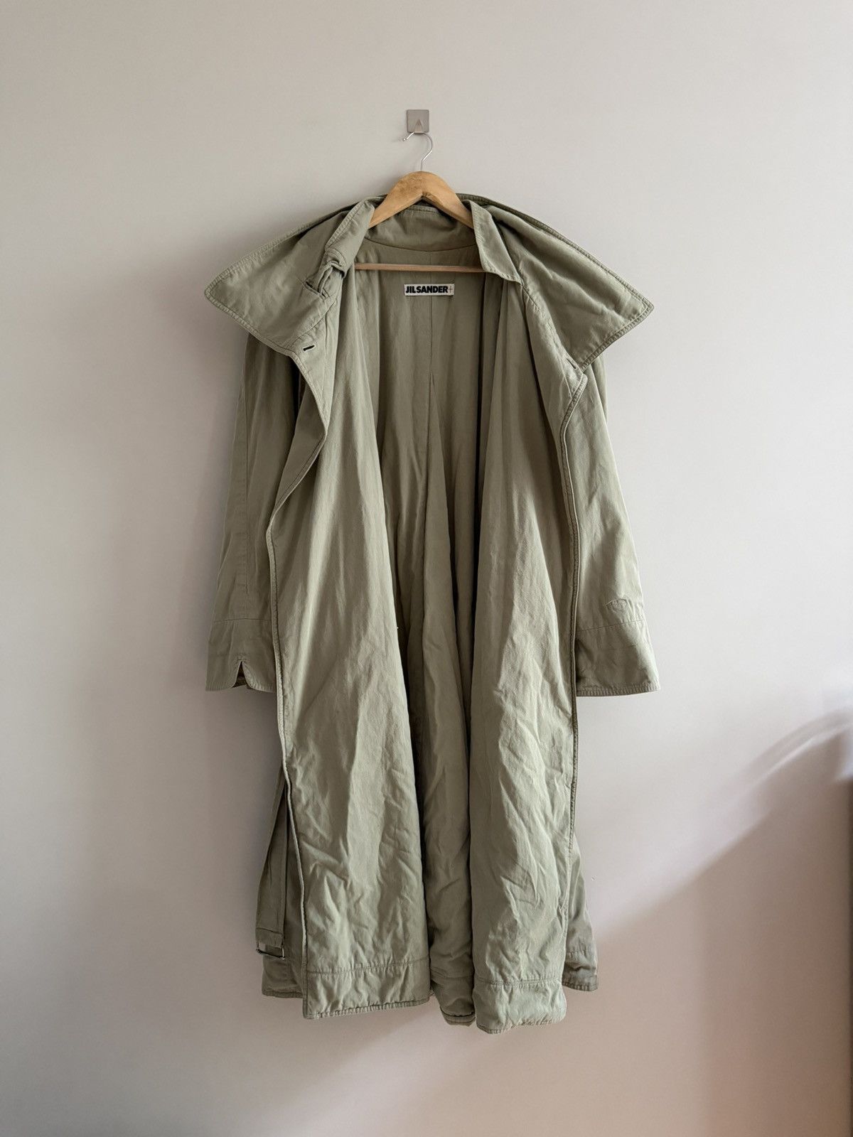 Jil Sander Jil Sander+ Asymmetric Belted Trench Coat Size M / US 6-8 / IT 42-44 - 8 Thumbnail