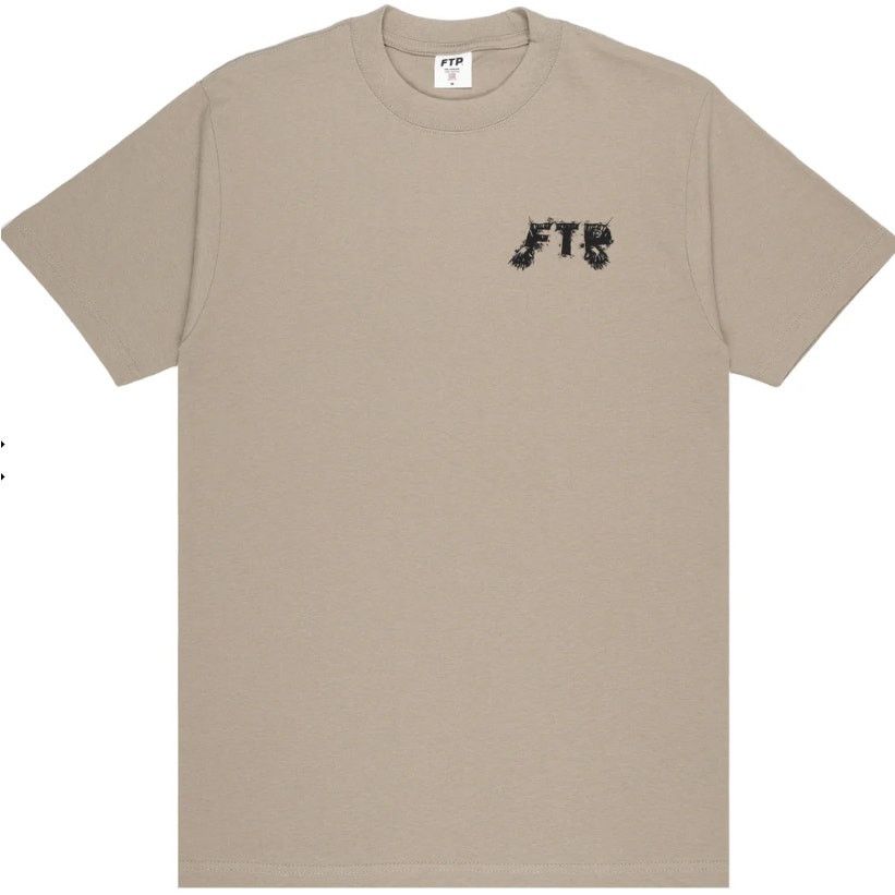 Fuck The Population FTP Grave Logo Tee (Sand) – Size M – NEW – As Pictured Size US M / EU 48-50 / 2 - 2 Thumbnail