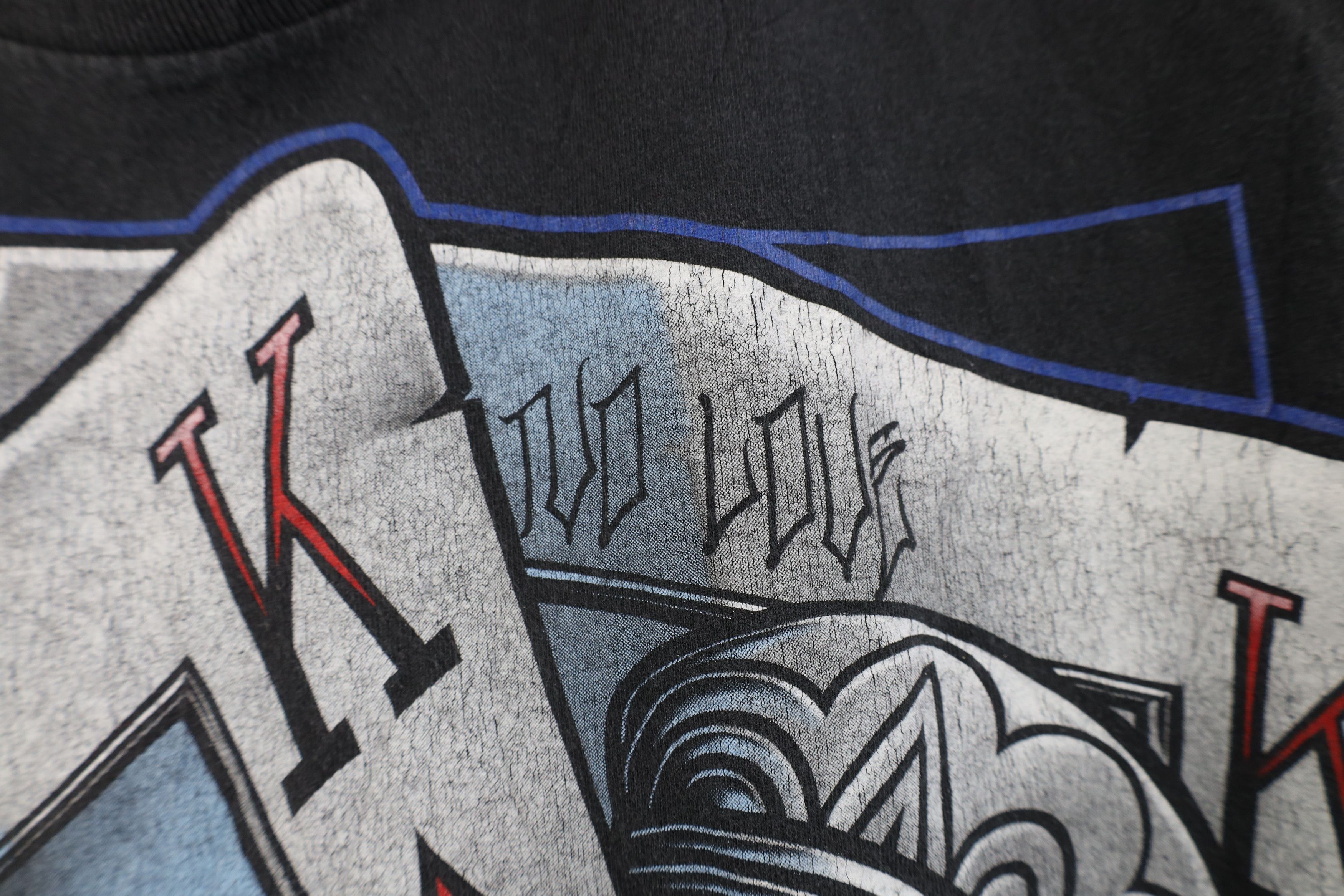 Vintage Vintage Y2K Streetwear Hustle Poker Cards Diamond T-Shirt Size US L / EU 52-54 / 3 - 5 Thumbnail