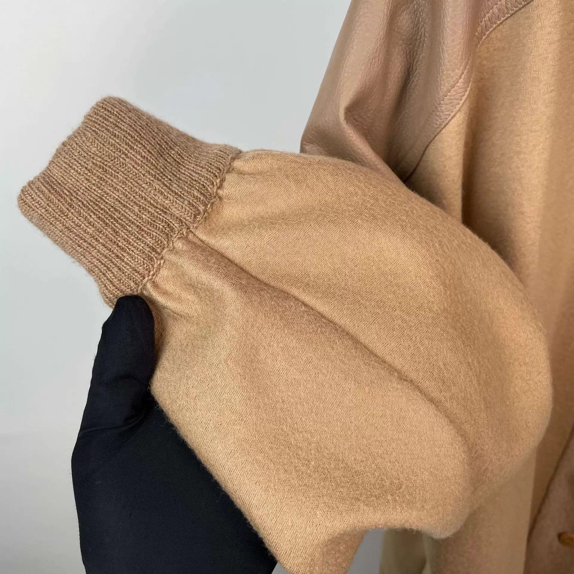 Max Mara MaxMara Camel Wool Coat L 98 New Size L / US 10 / IT 46 - 9 Thumbnail