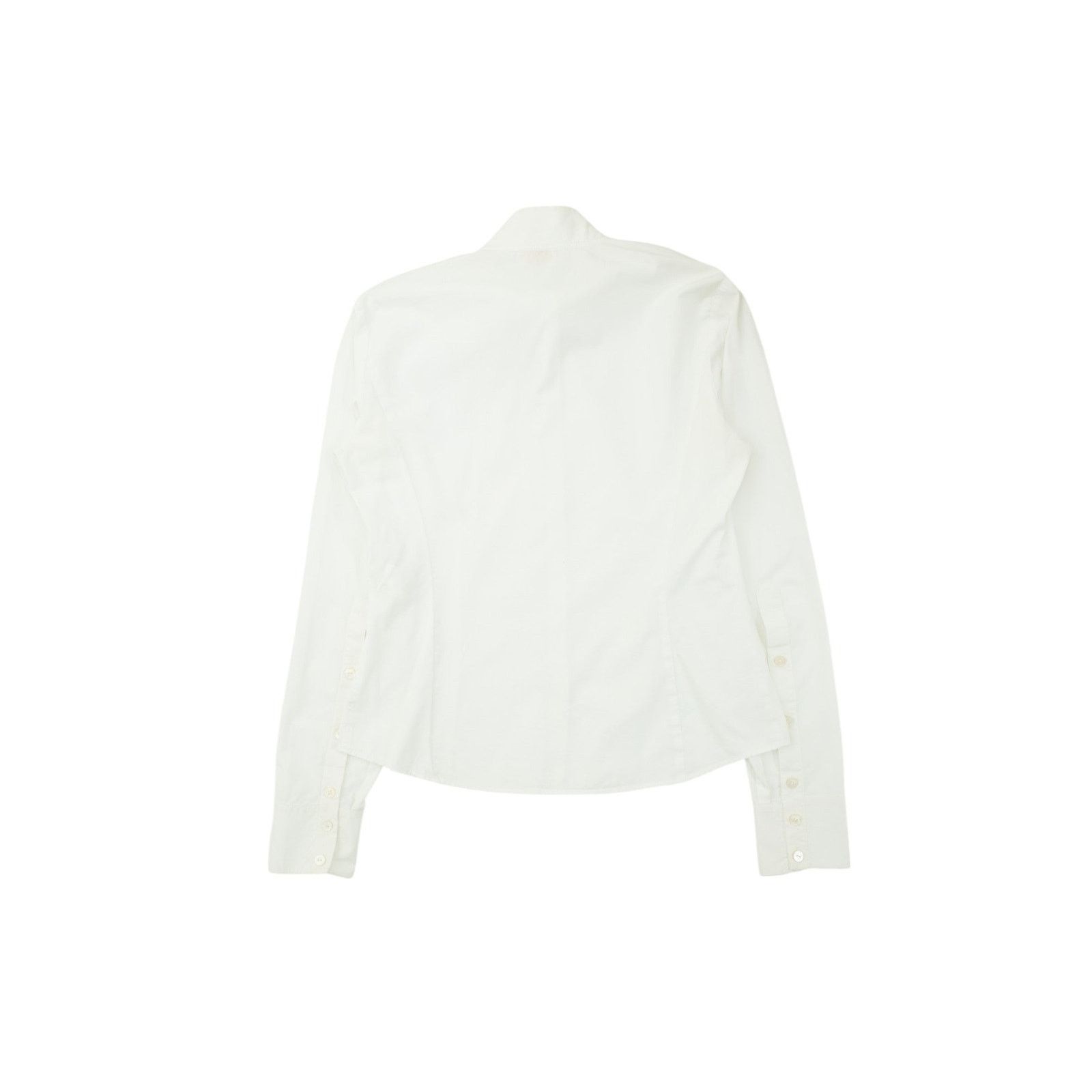 Valentino White Bow Tie Button Up Shirt Size M / US 6-8 / IT 42-44 - 2 Thumbnail