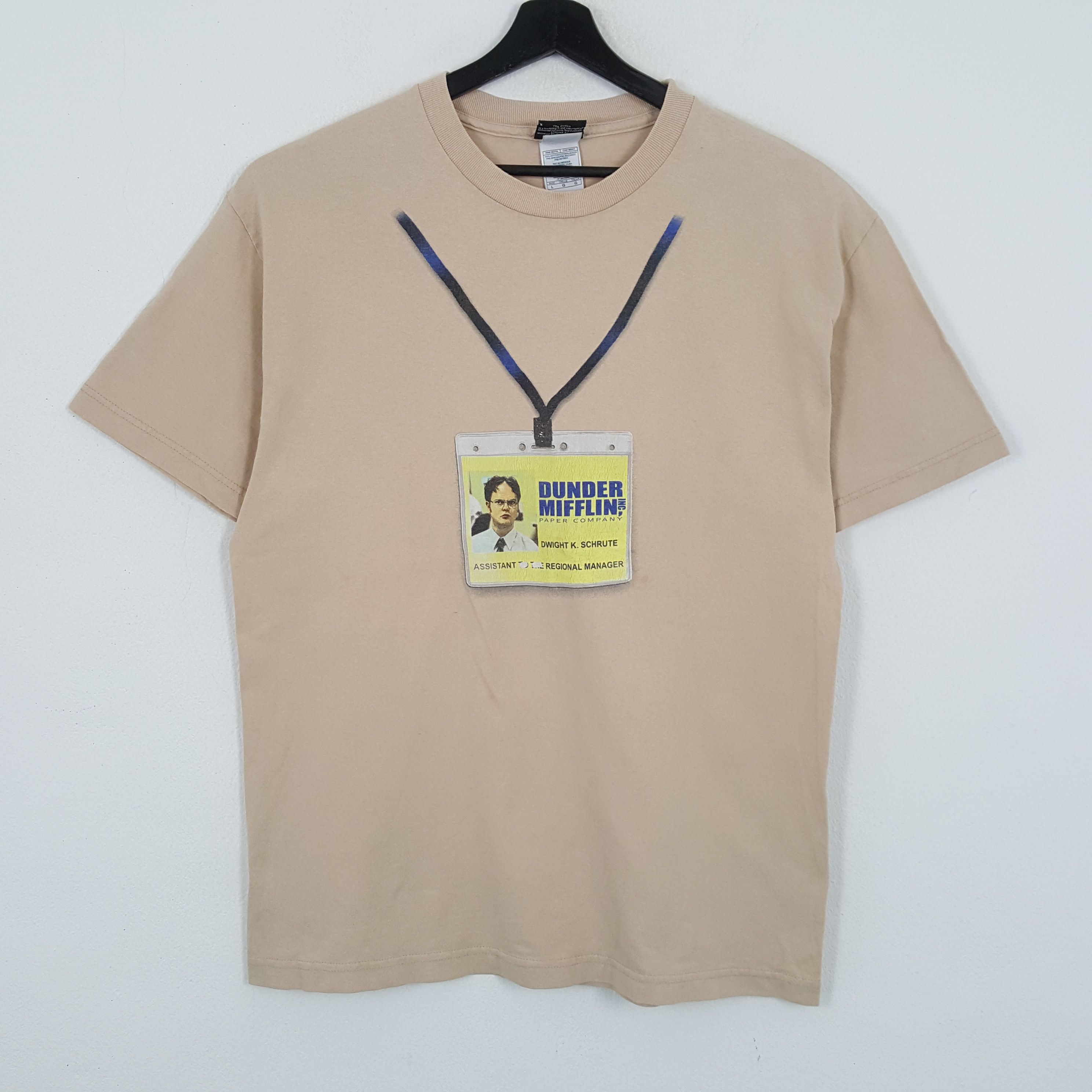 Vintage The Office DUNDER MIFFLIN Tshirt Movie TV Series Size US L / EU 52-54 / 3 - 1 Thumbnail
