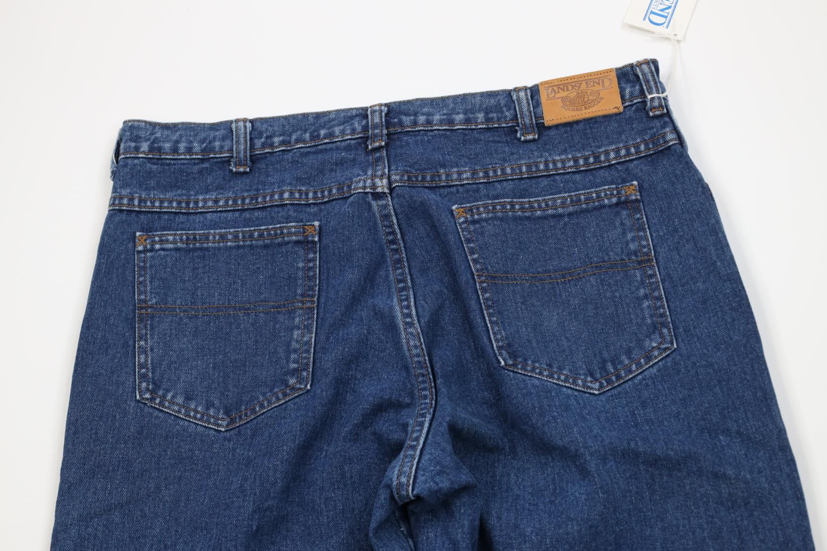 Lands' End Deadstock Vintage 90s Lands End Fit Tapered Leg Jeans USA Size US 36 / EU 52 - 11 Thumbnail
