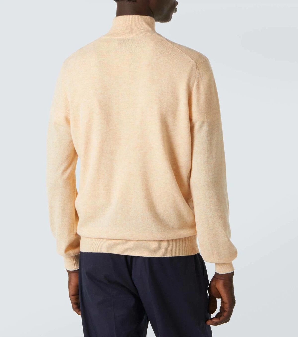 Brunello Cucinelli o1y0526 Sweater in Apricot Size US L / EU 52-54 / 3 - 3 Thumbnail