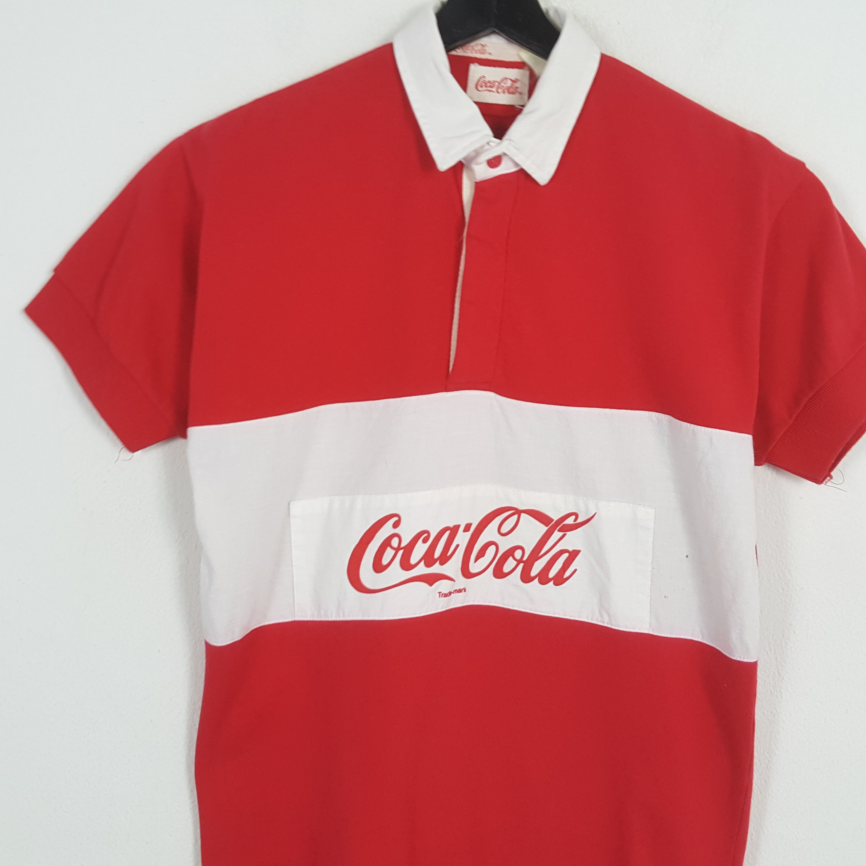 Coca Cola × Vintage COCA COLA Casual Style Polos Size US S / EU 44-46 / 1 - 2 Thumbnail