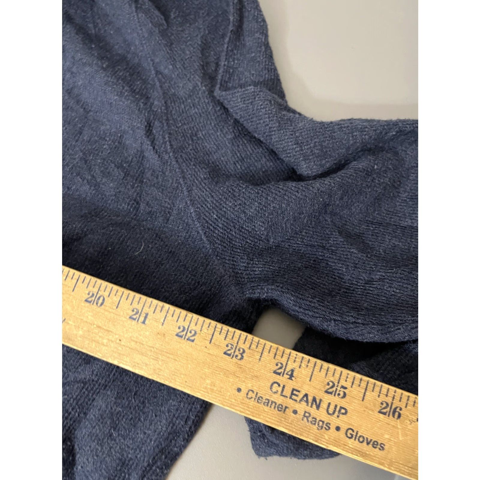 Banana Republic Banana Republic Hoodie Pullover Hooded Pocket Fleece Navy Blue Large L Men’s Casual Activewear Knit Sweatshirt Size L / US 10 / IT 46 - 5 Thumbnail