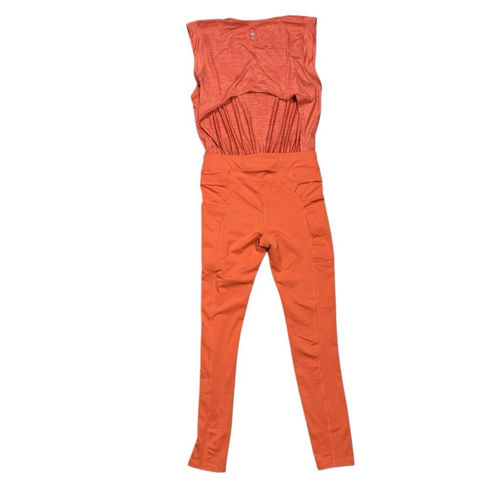 Free People New Free People Movement Off To The Races Apricot Onesie Si Size 28" / US 6 / IT 42 - 4 Thumbnail