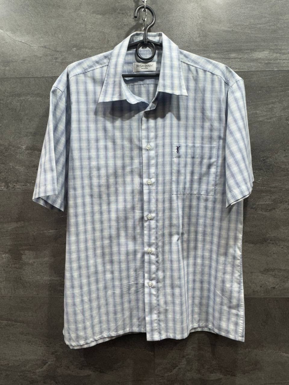 Yves Saint Laurent Vintage 90s Yves Saint Laurent YSL Shirt Size US L / EU 52-54 / 3 - 1 Thumbnail