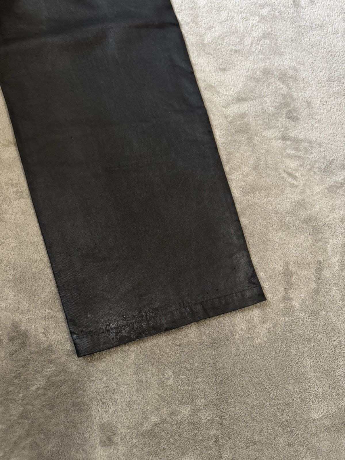 Other TecnineGroup Drill Waxed Black Jeans Size US 32 / EU 48 - 8 Thumbnail