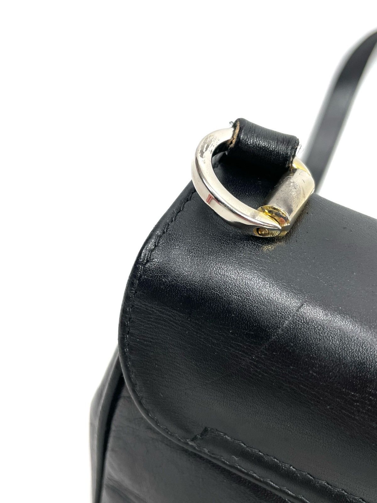 Salvatore Ferragamo Salvatore Ferragamo Vintage Gancini Mini Leather Bag Size ONE SIZE - 15 Thumbnail