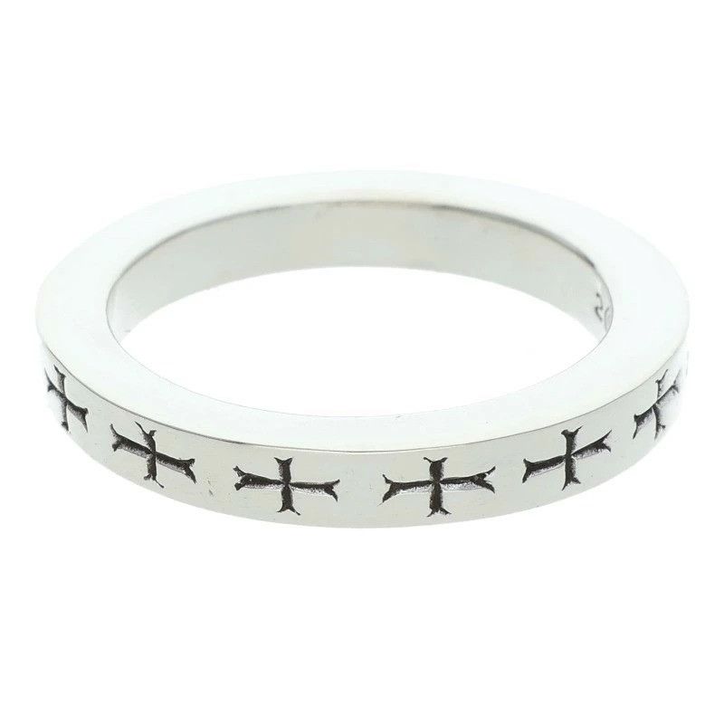 Chrome Hearts 9 Chrome hearts 3mm FUCK YOU spacer silver ring Size ONE SIZE - 4 Thumbnail