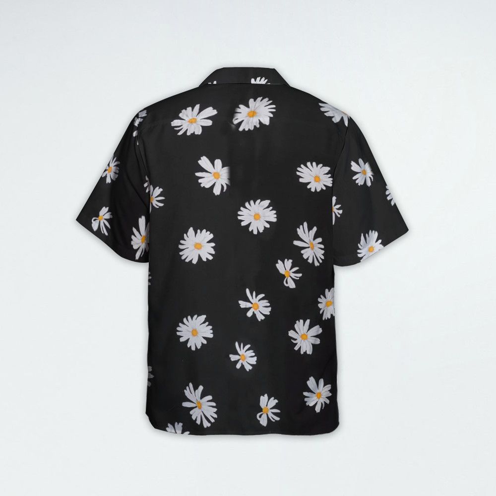 Designer × The Unbranded Brand Twill Shirt Allover Daisy | Floral Motif Statement Piece Size US S / EU 44-46 / 1 - 2 Thumbnail