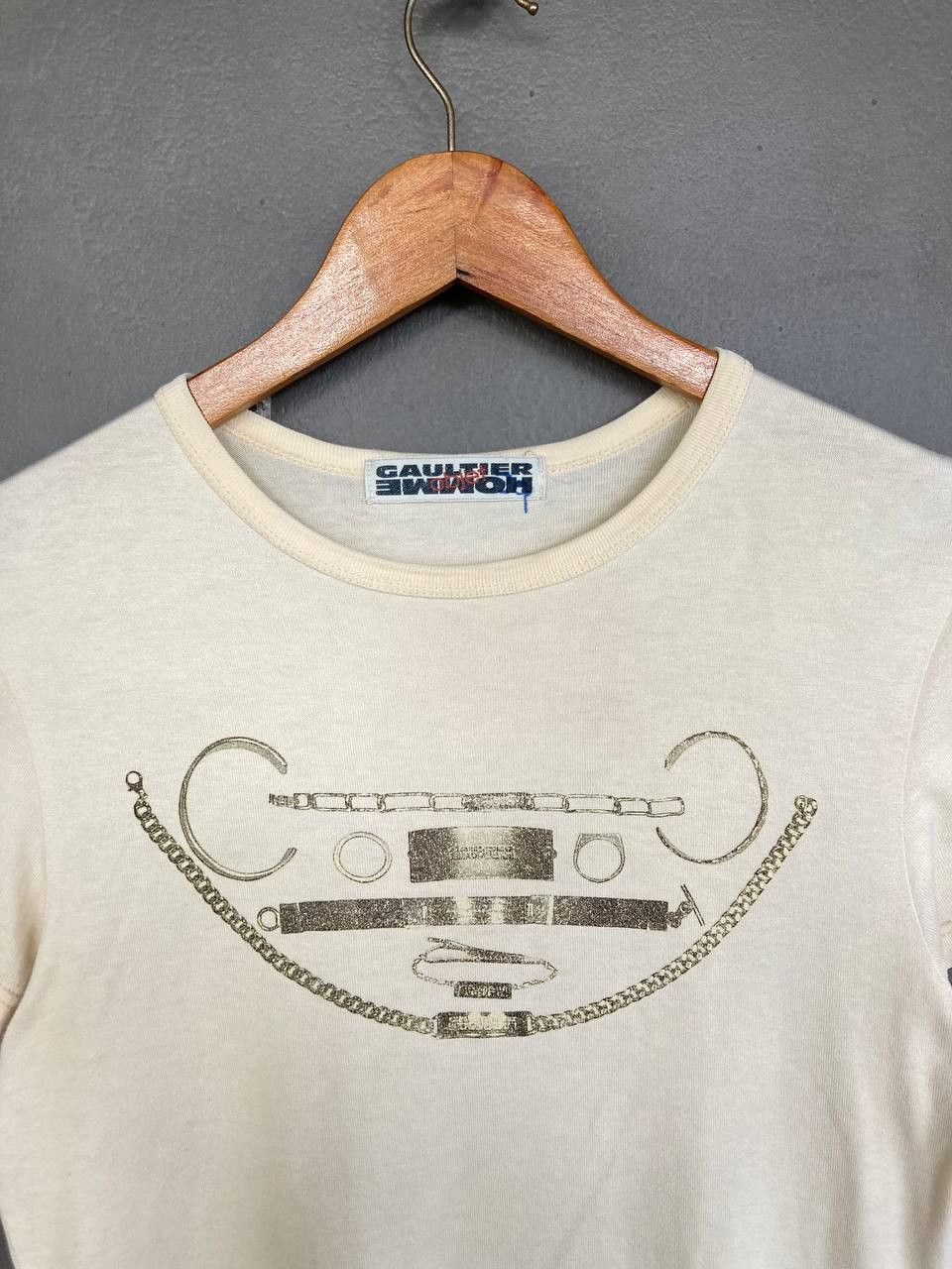 Jean Paul Gaultier Gaultier Homme Objet Abstract Tee Size ONE SIZE - 3 Thumbnail