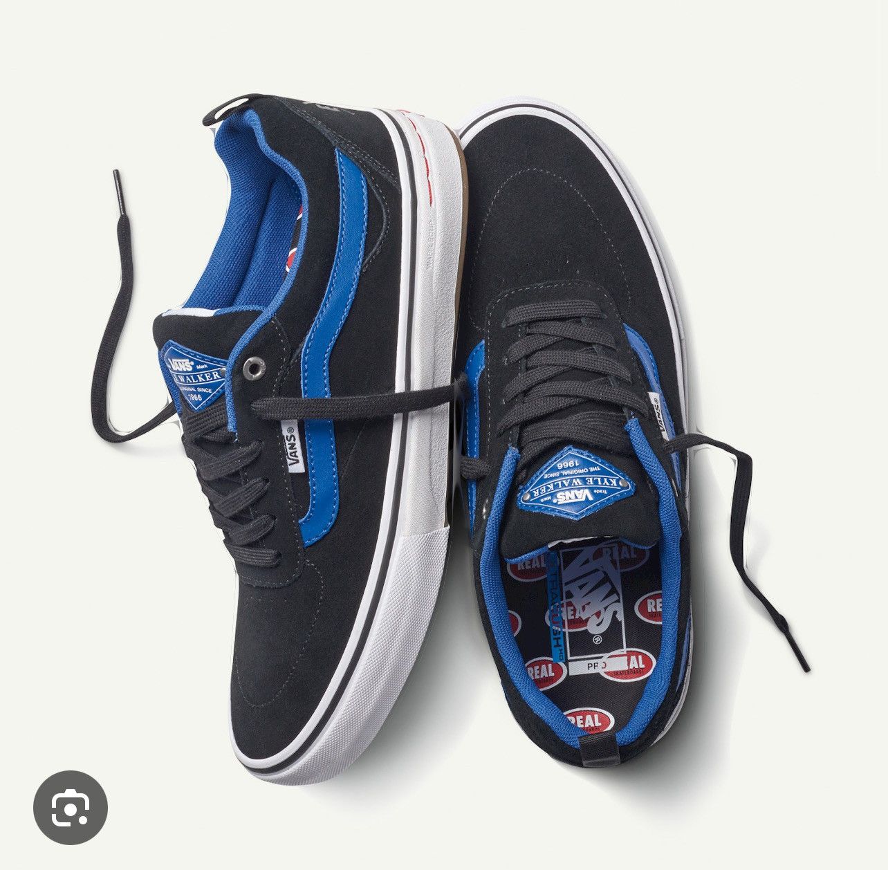 Vans Vans Kyle walker pro x real shoes - black/blue Size US 8.5 / EU 41-42 - 7 Thumbnail