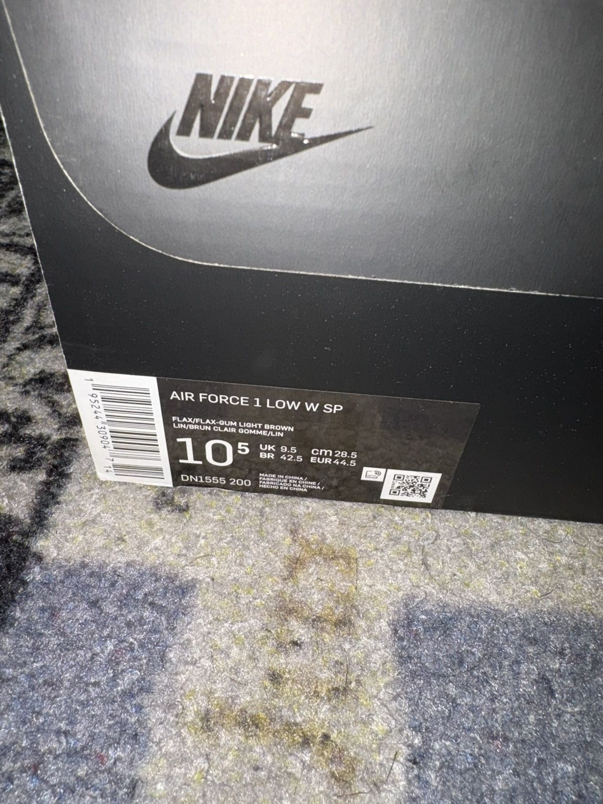 Nike × Supreme Supreme Nike Air Force 1 Low SP Wheat Size US 10.5 / EU 43-44 - 6 Thumbnail