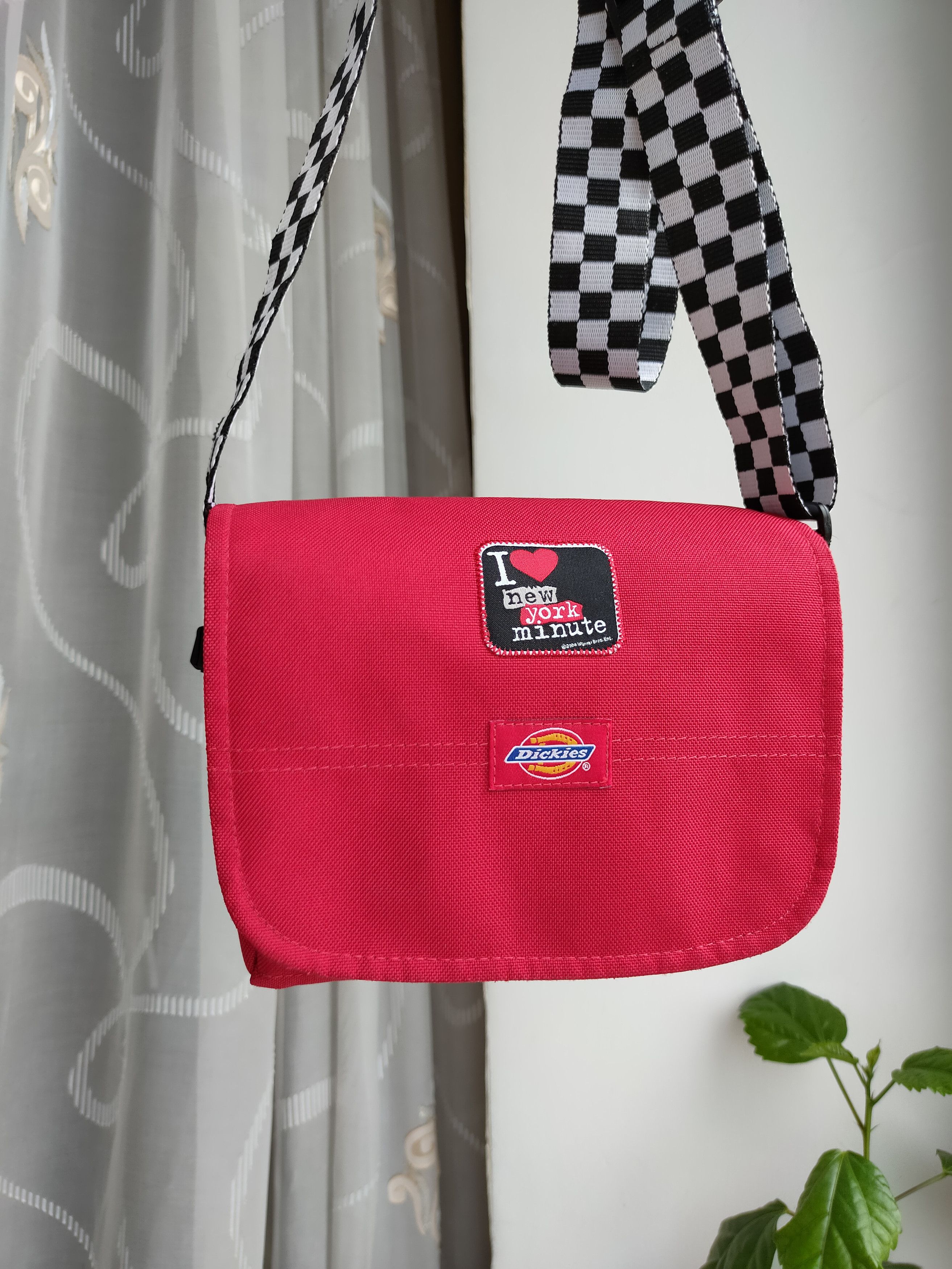 Dickies Vintage Y2K Dickies YakPak Messenger Bag Crossbody Checkered Size ONE SIZE - 7 Thumbnail
