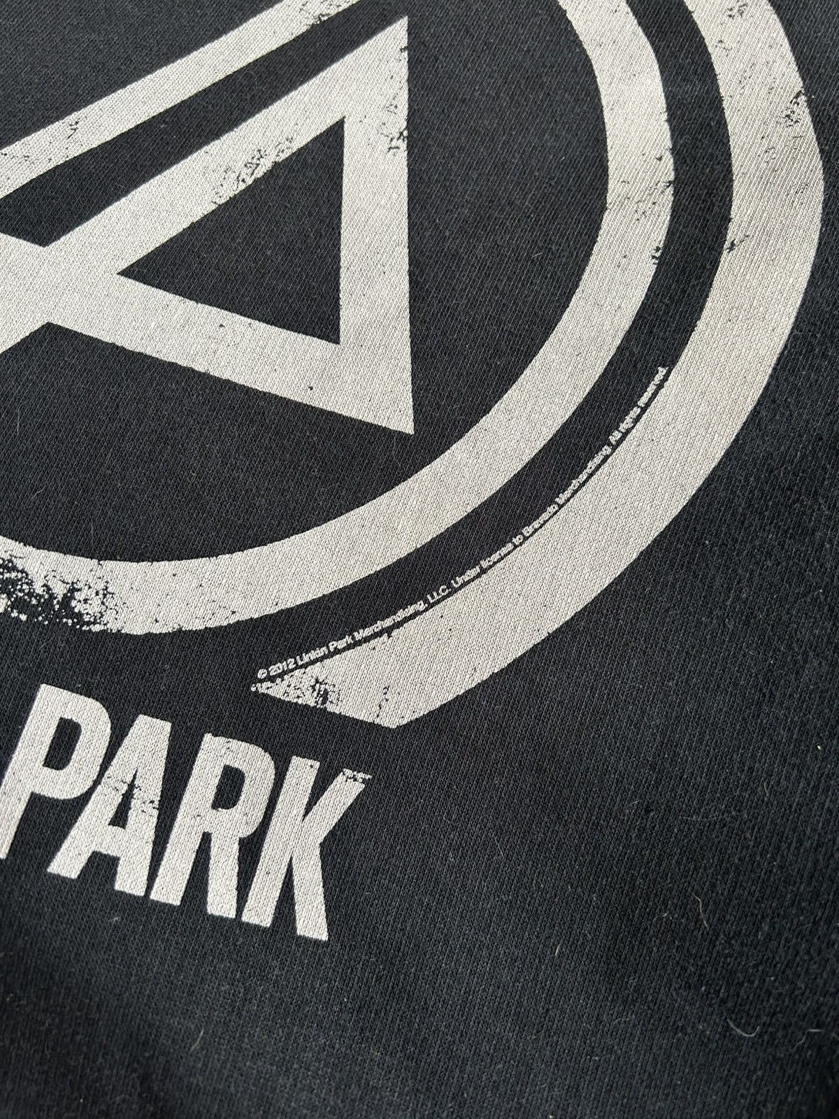 Band Tees × Vintage Linkin Park Vintage Hoodie 2012 Copyright Rock Streetwear M Size US M / EU 48-50 / 2 - 4 Thumbnail