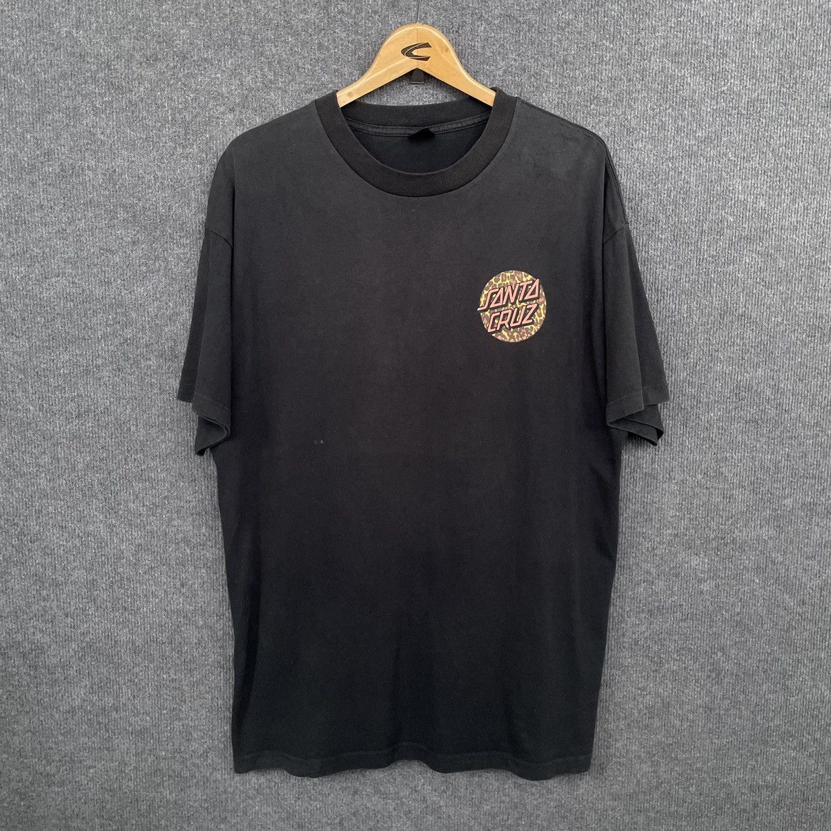 Santa Cruz Skateboards × Vintage Vintage 2000s Santa Cruz Hand Screaming T Shirt Size US XL / EU 56 / 4 - 4 Thumbnail