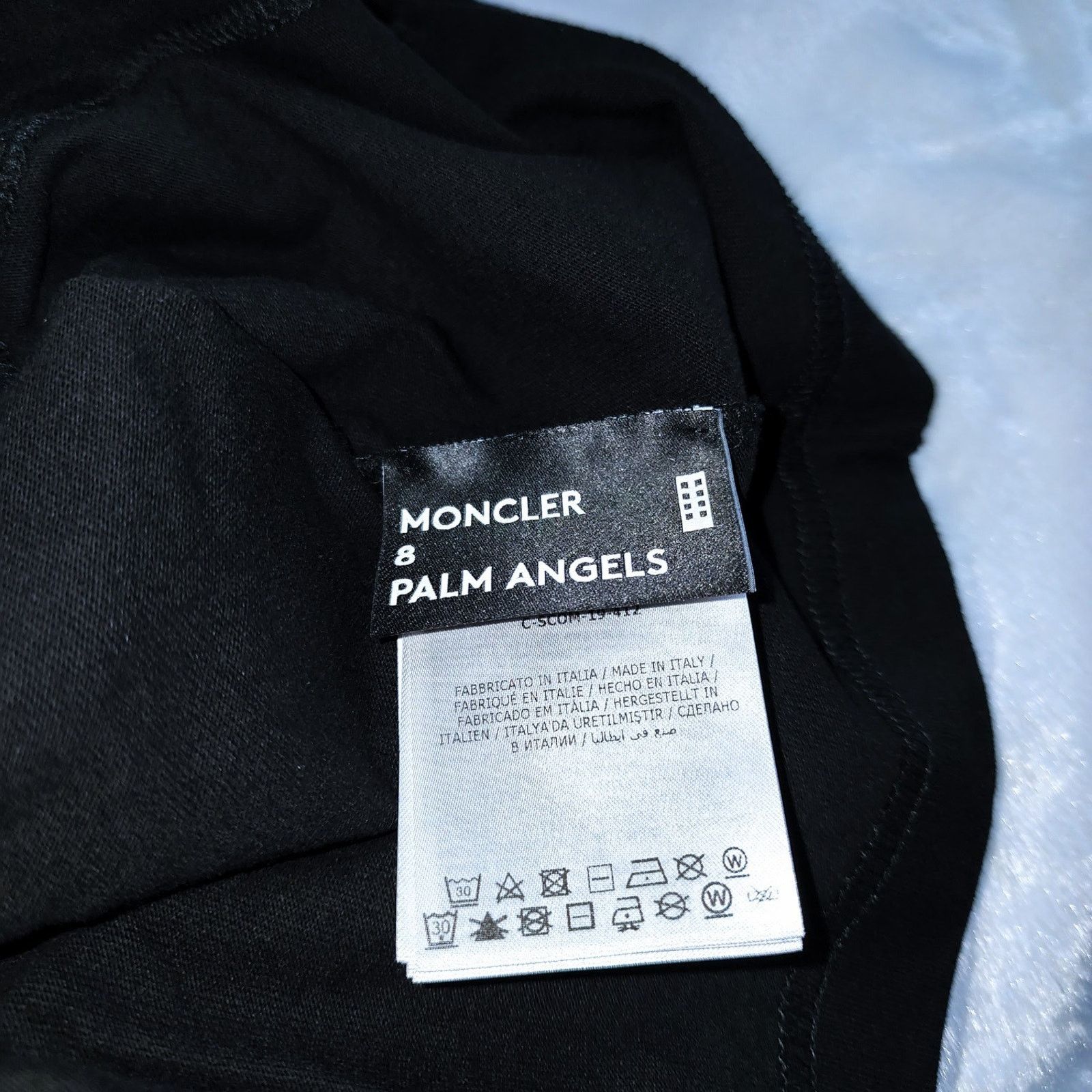 Moncler Moncler x Palm Angels Round Neck Limited T-shirt MSRP $300 Size US S / EU 44-46 / 1 - 6 Thumbnail