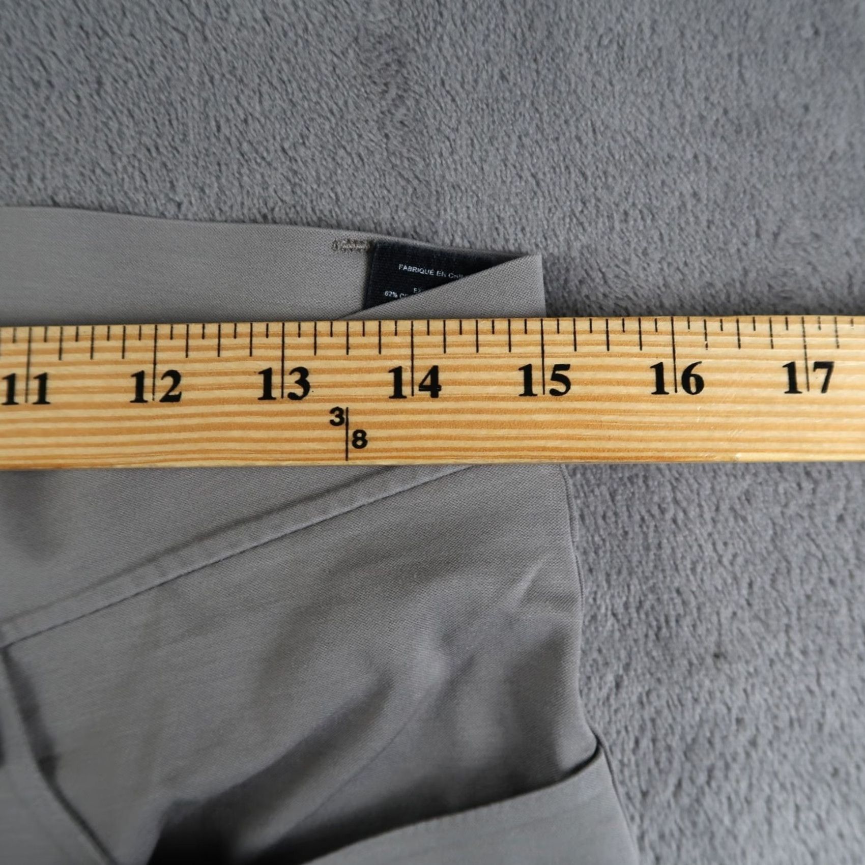 Theory Theory Pants Slim Fit Mens Gray 29x29 Raffi Twill 5-Pocket Stretch Chino Straight SS Cadence? Size US 29 - 5 Thumbnail