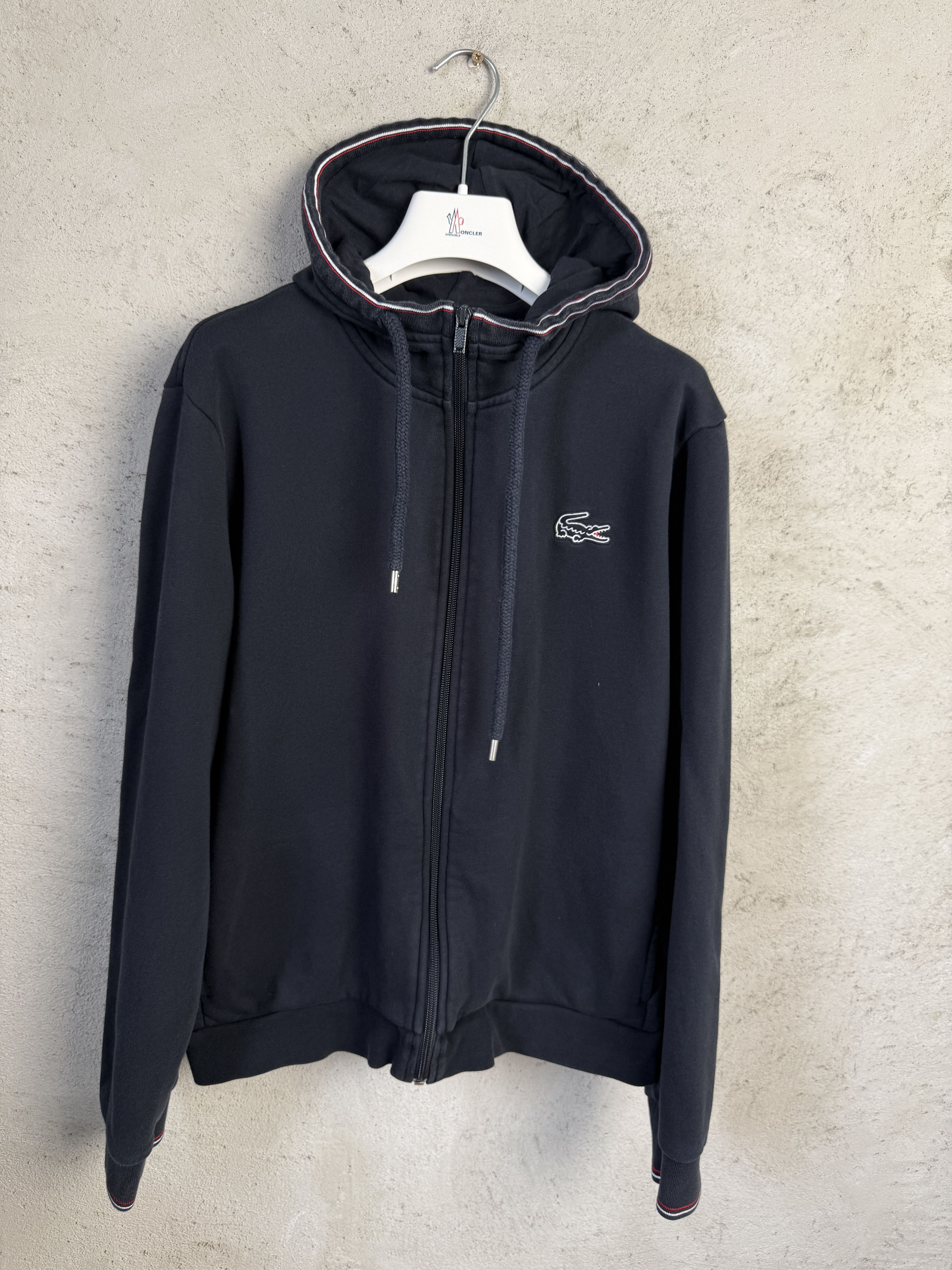 Lacoste Lacoste zip-up hoodie casual skate rap Size US M / EU 48-50 / 2 - 1 Thumbnail