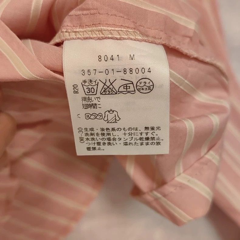 Vivienne Westwood Vivienne Westwood size2 Pink striped bow tie shirt Size M / US 6-8 / IT 42-44 - 4 Thumbnail