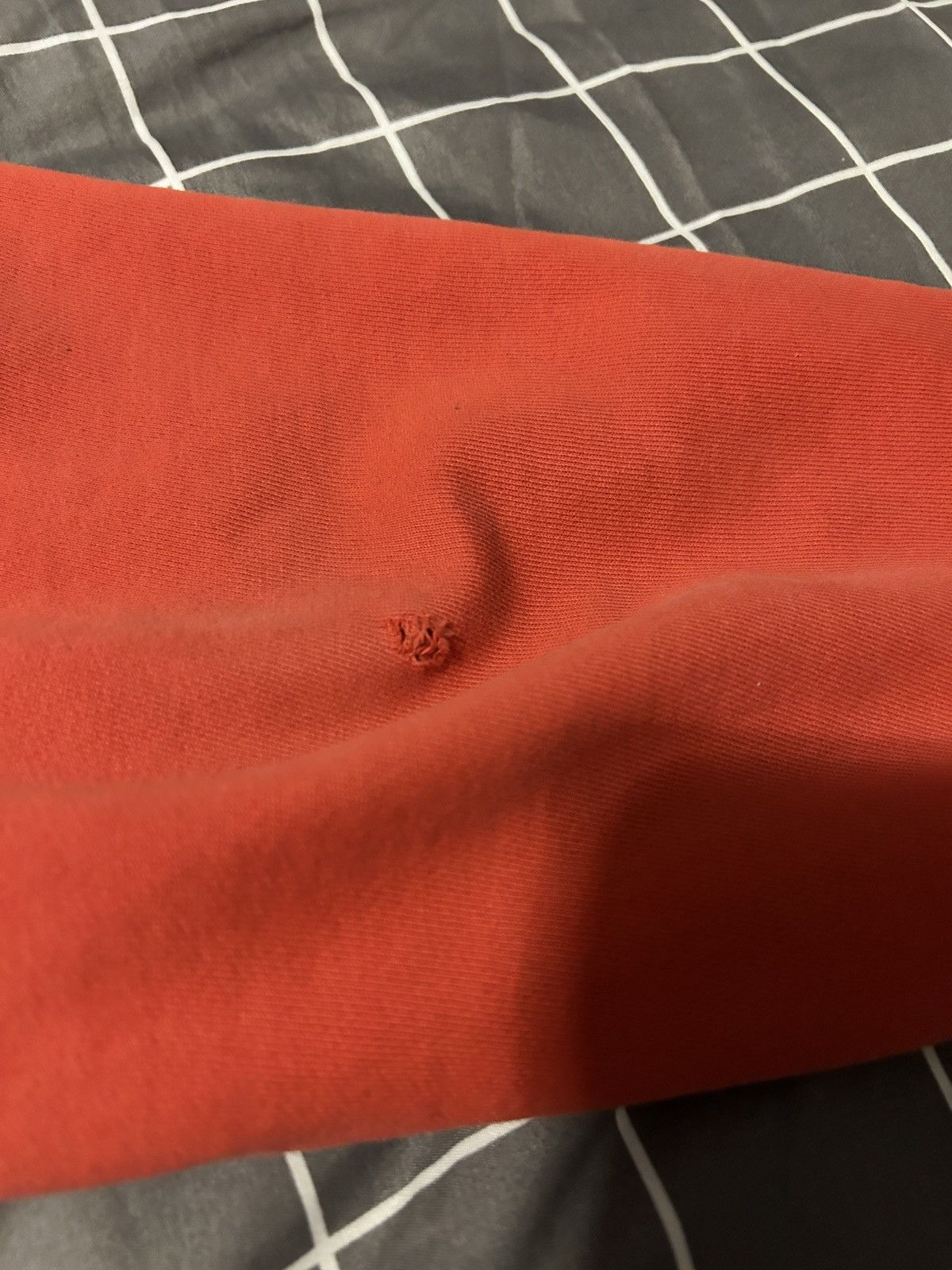 J.Crew Red Vintage Fleece hoodie Size US L / EU 52-54 / 3 - 5 Thumbnail