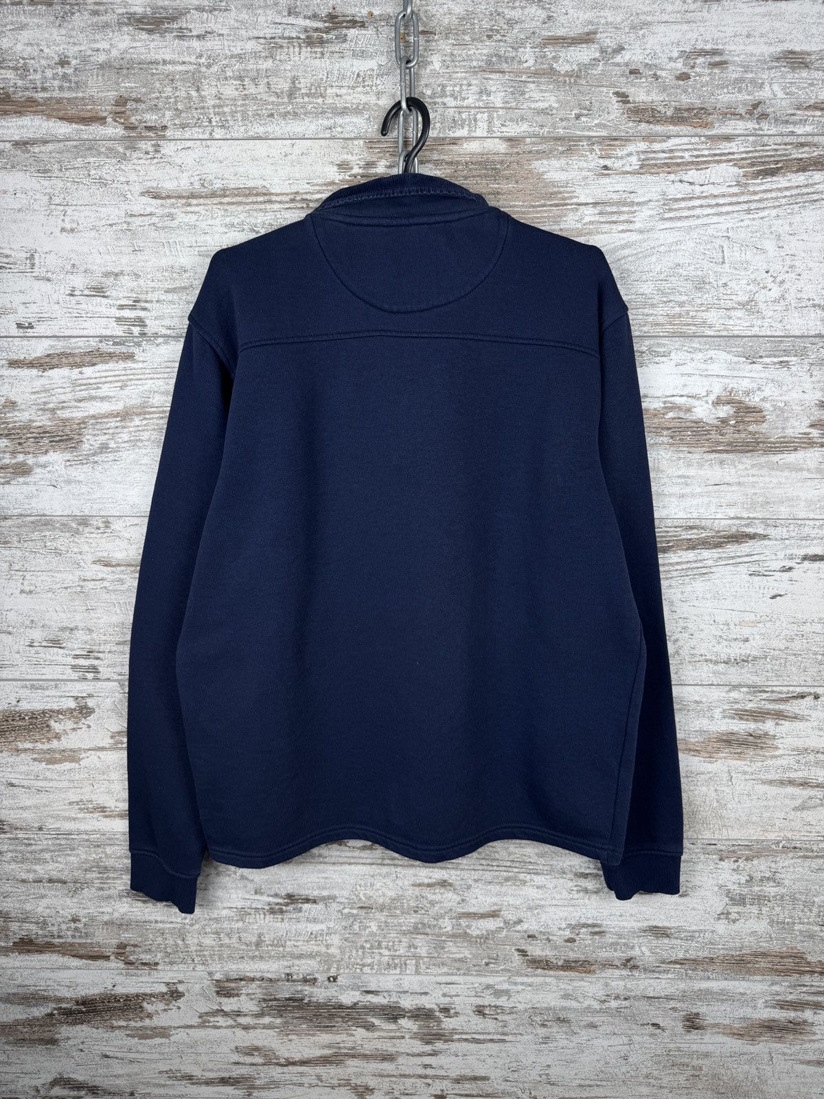 Percival Mens Vintage Percival zip sweatshirt knitted jacket navy Size US M / EU 48-50 / 2 - 9 Thumbnail