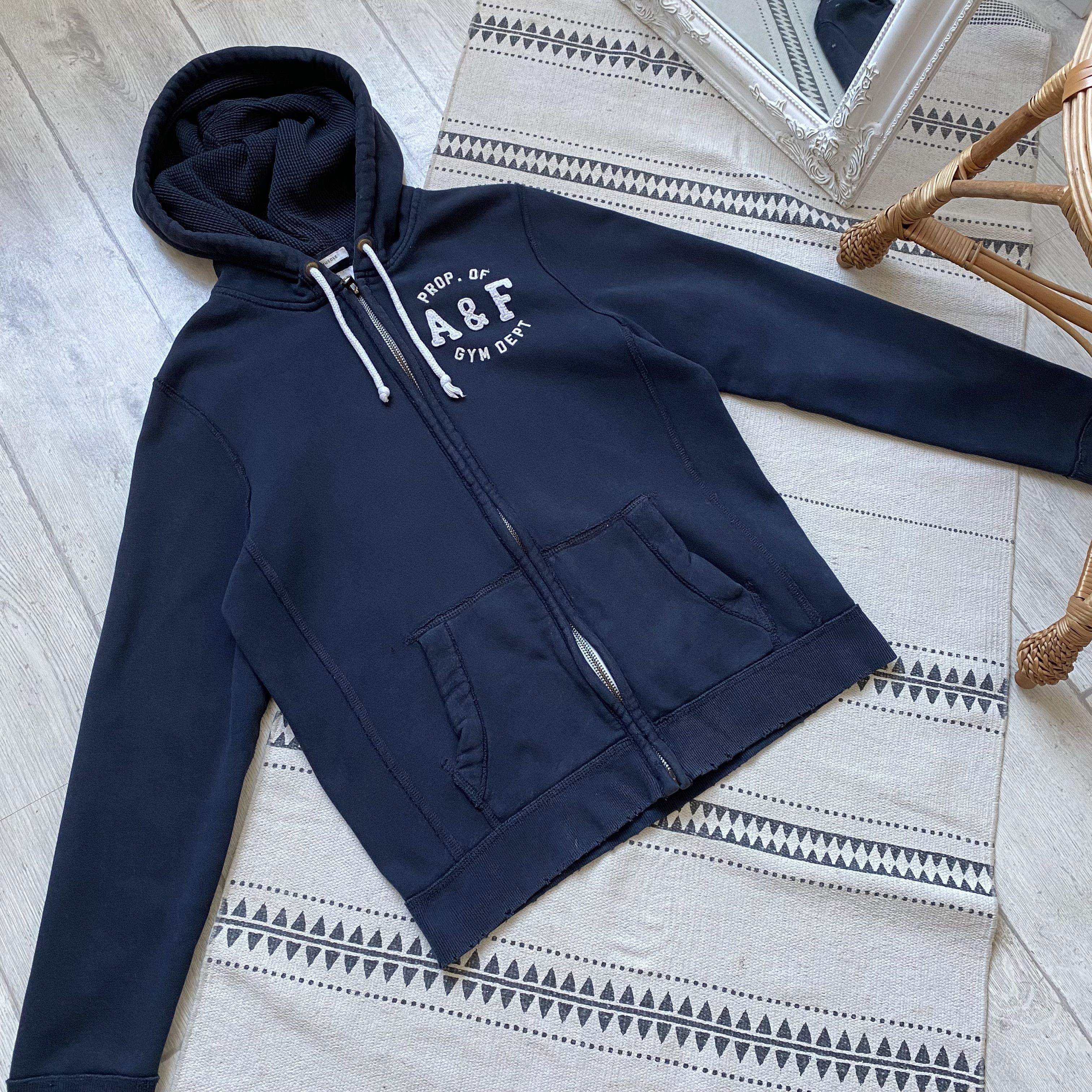 Vintage LGB style Heavy Abercrombie Fitch hoodie distressed Sweatshirts Hoodies