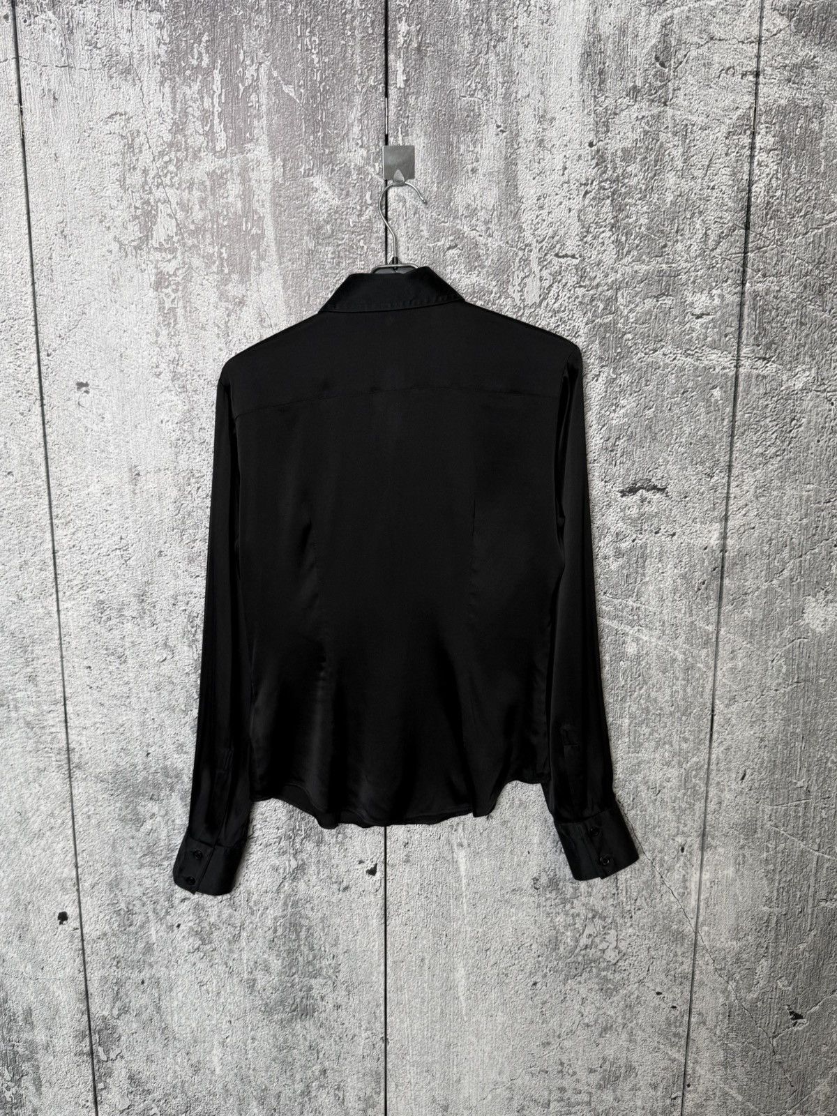 Vivienne Westwood Vivienne Westwood Button Long Sleeve Silk Shirt Black Blouse Size S / US 4 / IT 40 - 8 Thumbnail