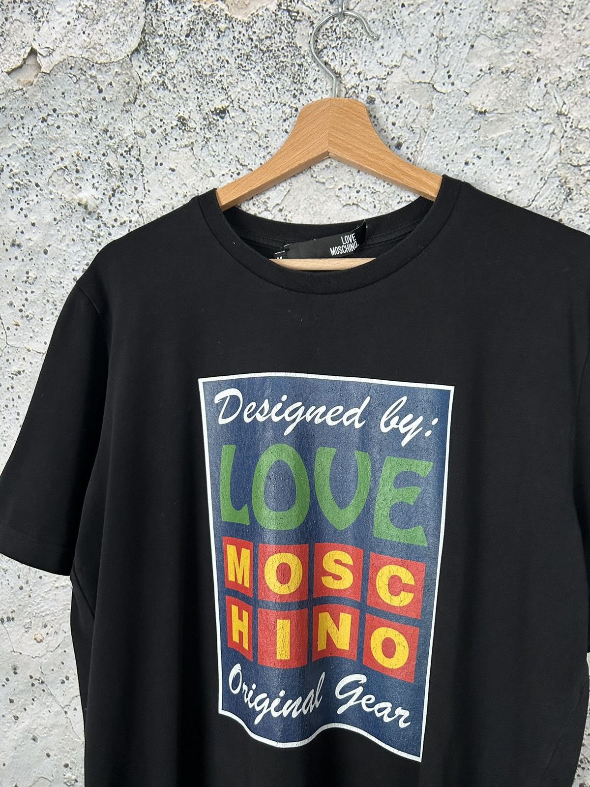 Moschino Vintage Love Moschino Graphic Tee Streetwear Hype Skate Size US M / EU 48-50 / 2 - 3 Thumbnail