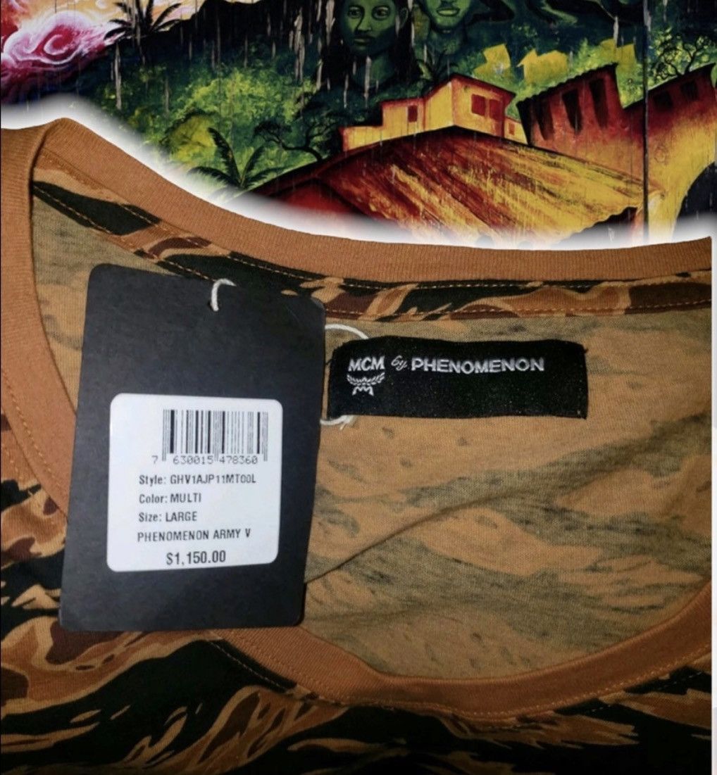 MCM 💎 ViNTaGe 💎 McM ❌ PHeNoMeNoN TiGeR 🐅 FLaMe 🔥 tee👕 Size US L / EU 52-54 / 3 - 3 Thumbnail