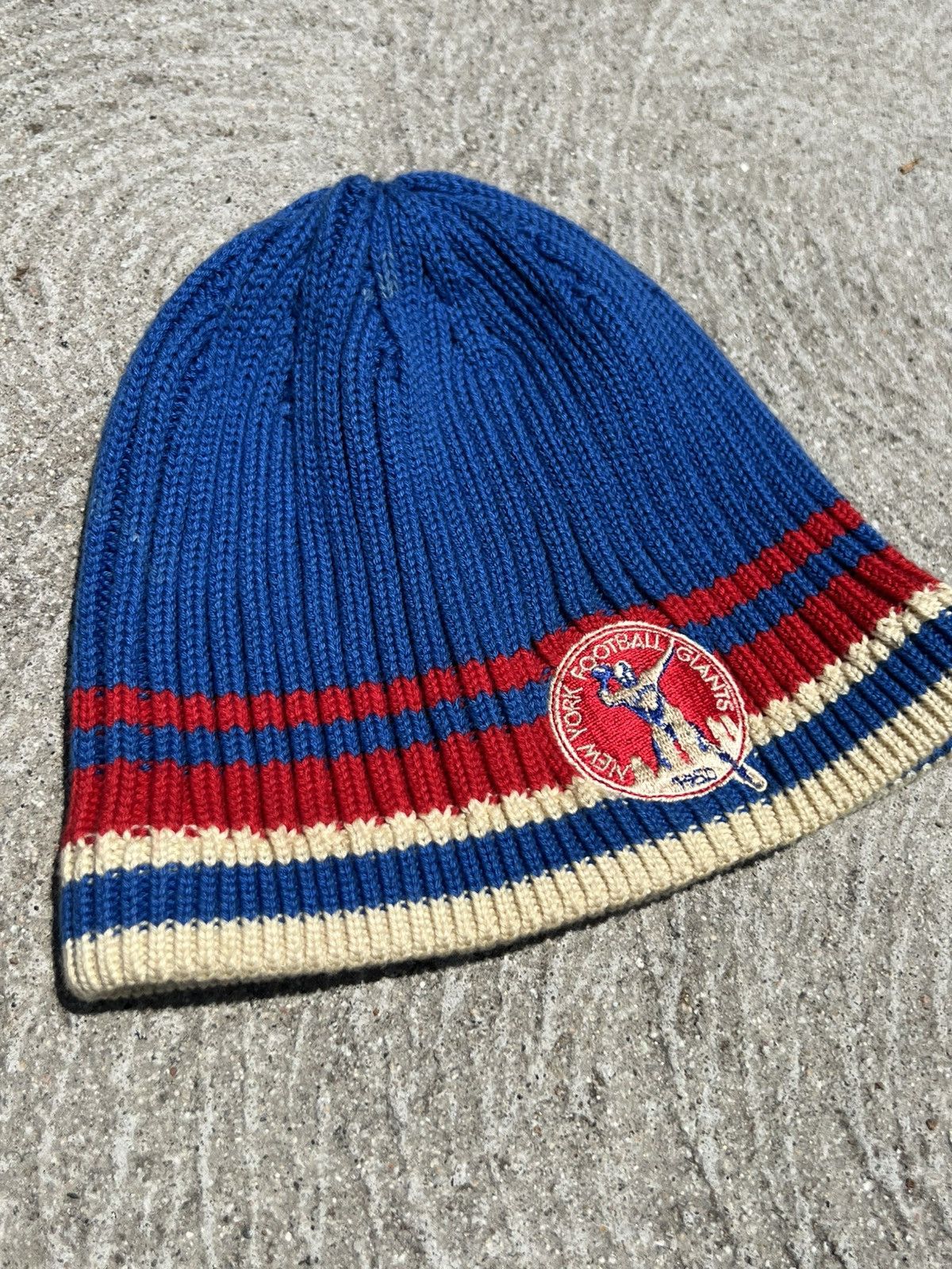 Vintage 90’s 2000’s Y2K VTG Vintage Reebok x New York Giants Beanie Size ONE SIZE - 2 Thumbnail