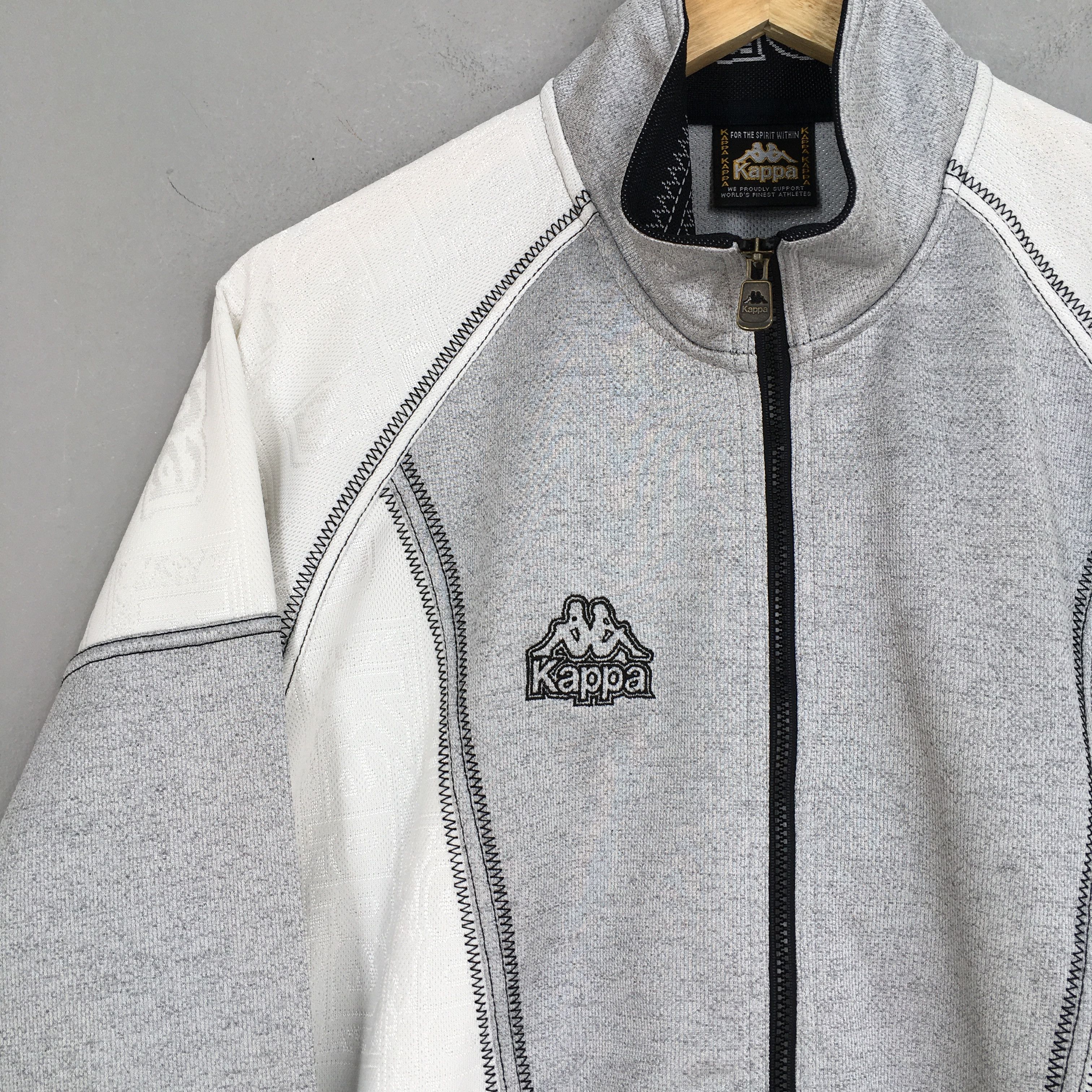 Kappa Vintage 90's Kappa Sport Track Top Jacket Large Size US L / EU 52-54 / 3 - 2 Thumbnail