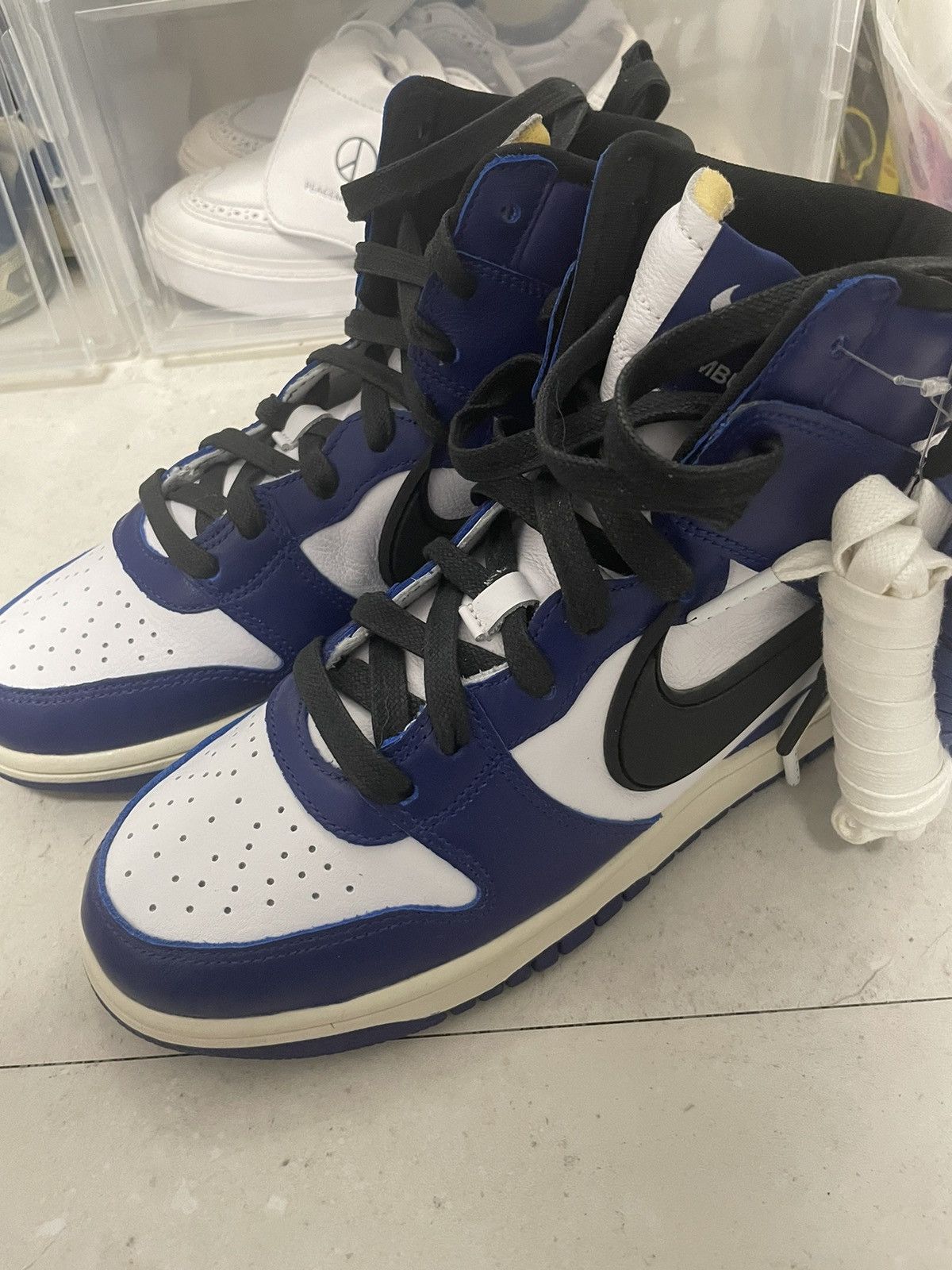 Nike AMBUSH x Nike Dunk High Deep Royal CU7544 400 Size US 6.5 / IT 36.5 - 1 Thumbnail