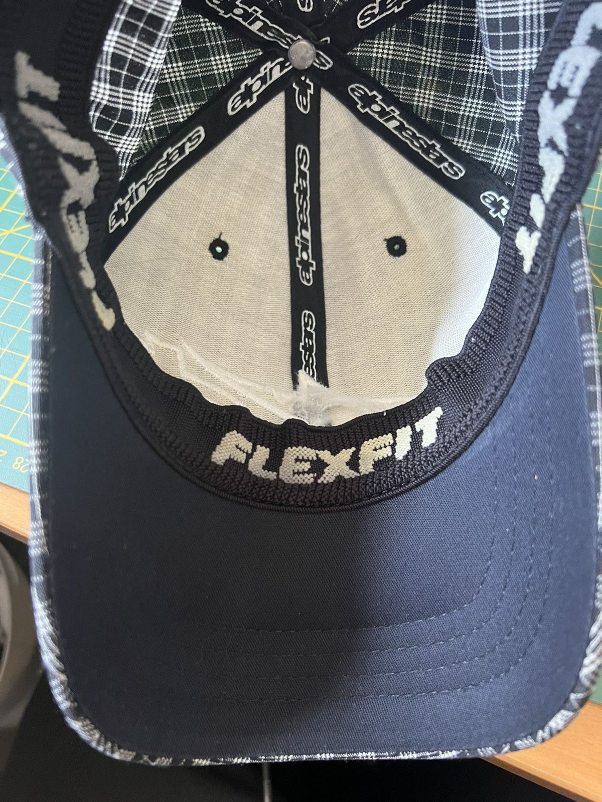 Alpinestars Rare vintage Alpinestars plaid hat Size ONE SIZE - 8 Thumbnail