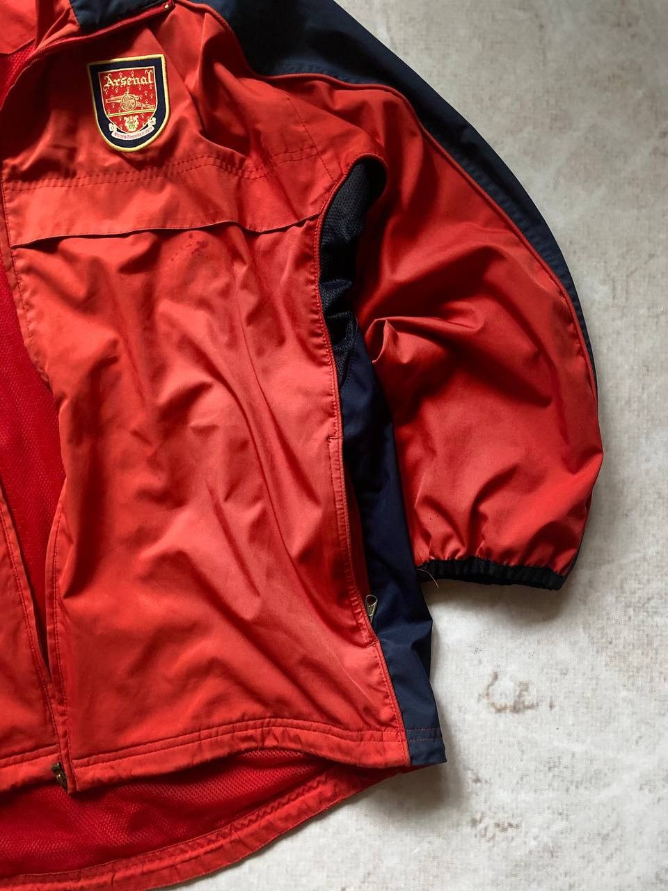 Nike × Vintage Vintage 90s Nike Arsenal Football Soccer Track Jacket Size US M / EU 48-50 / 2 - 4 Thumbnail