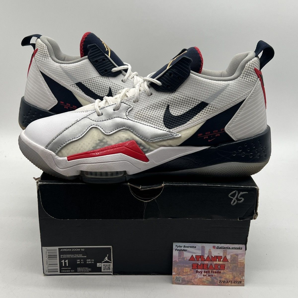 Nike Jordan Zoom 02 Olympics Size US 11 / EU 44 - 1 Thumbnail