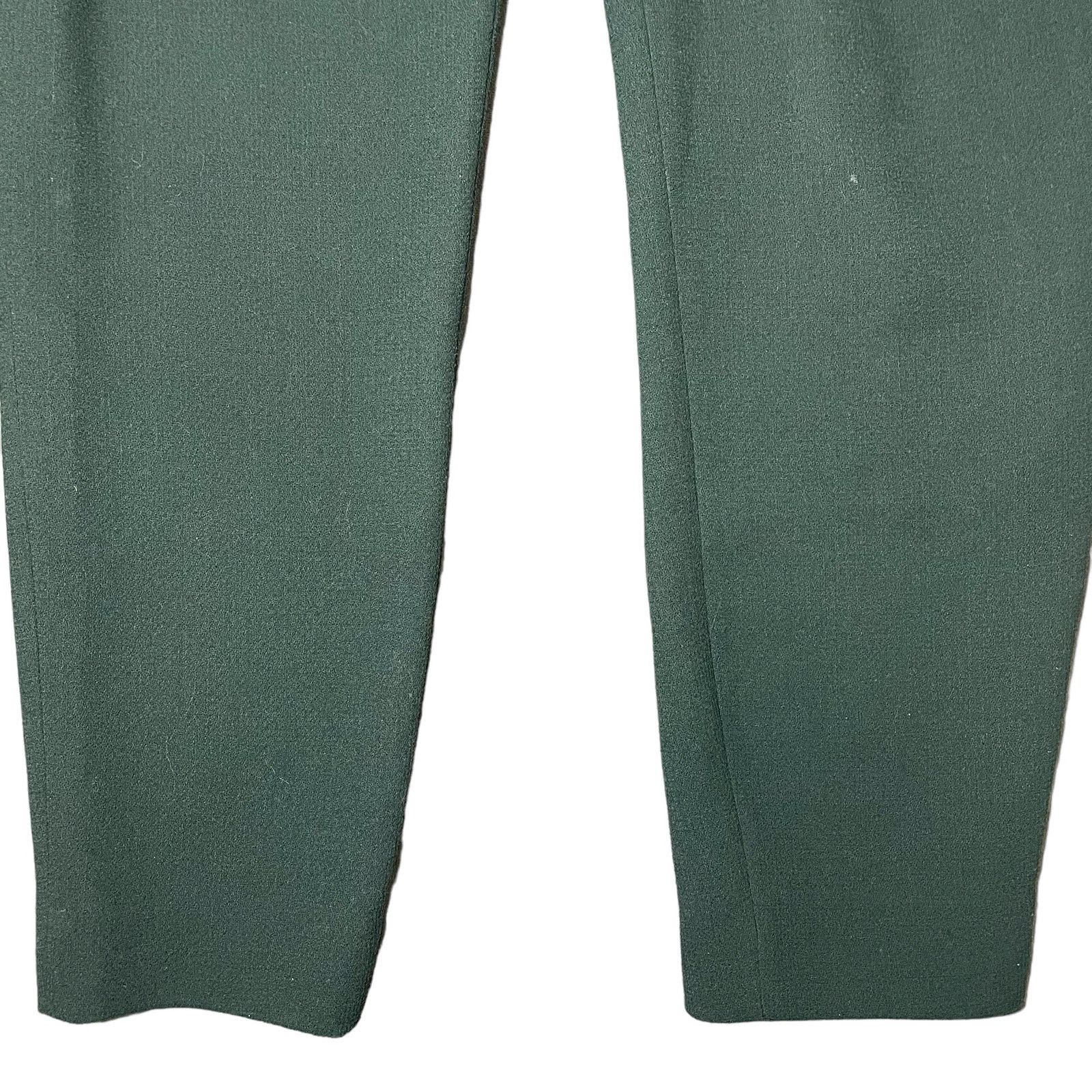 Escada × Vintage Vintage Escada Wool Pants Tapered Forest Green Size EU 40 Size 29" - 7 Thumbnail