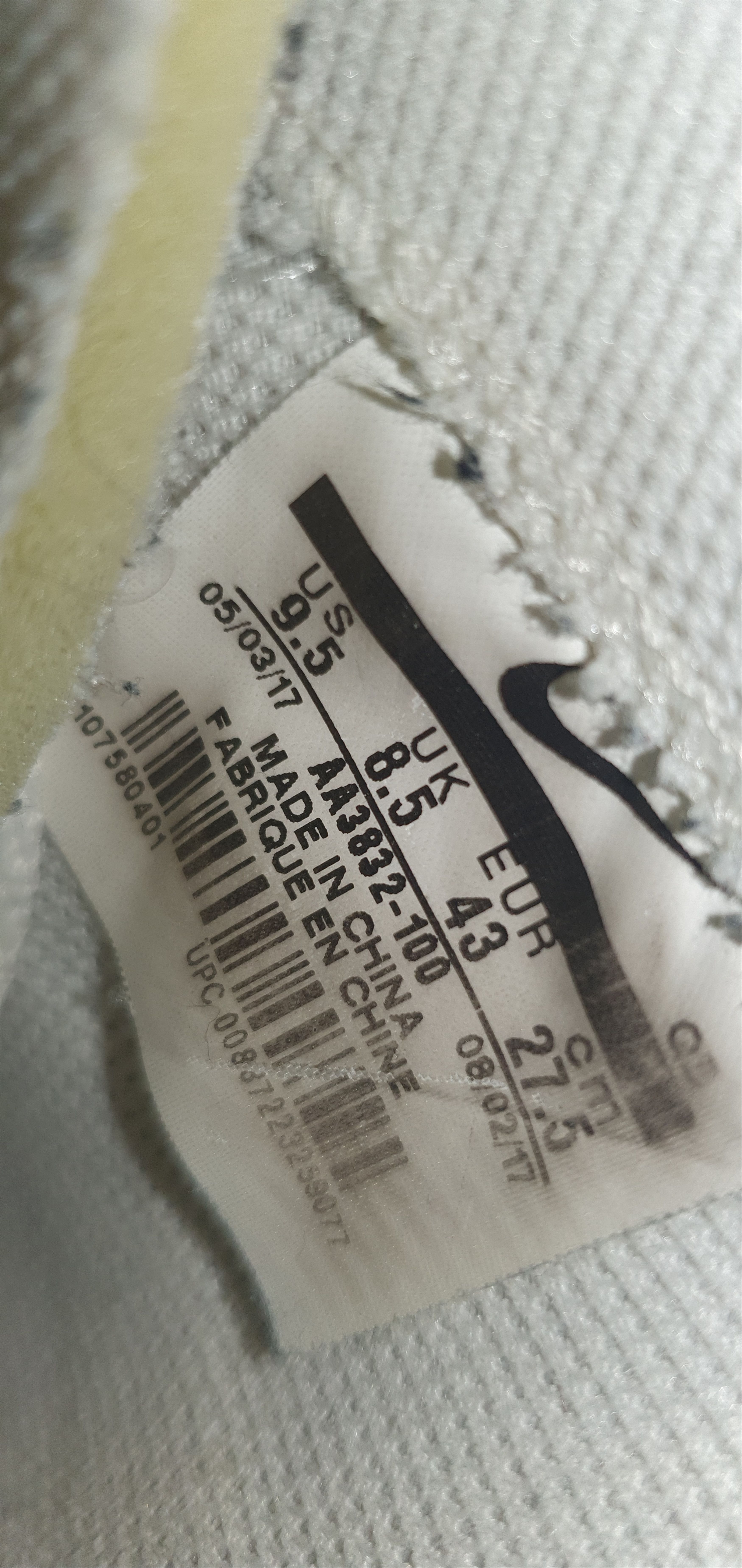 Nike × Off-White Nike Blazer Mid Off-White The Ten Size US 9.5 / EU 42-43 - 6 Thumbnail