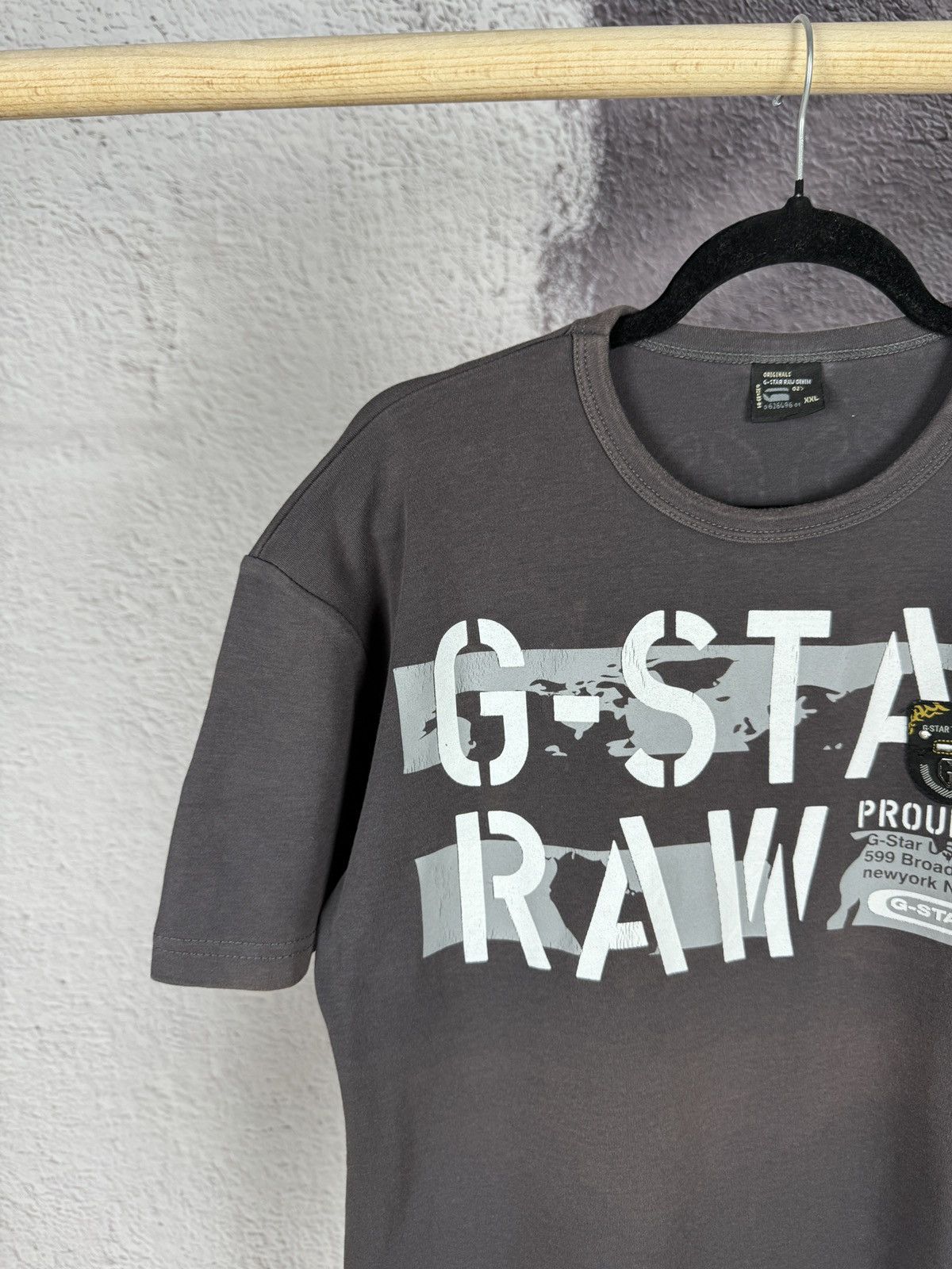 G-Star G-Star Raw vintage 90s y2k faded tee shirt Size US L / EU 52-54 / 3 - 3 Thumbnail