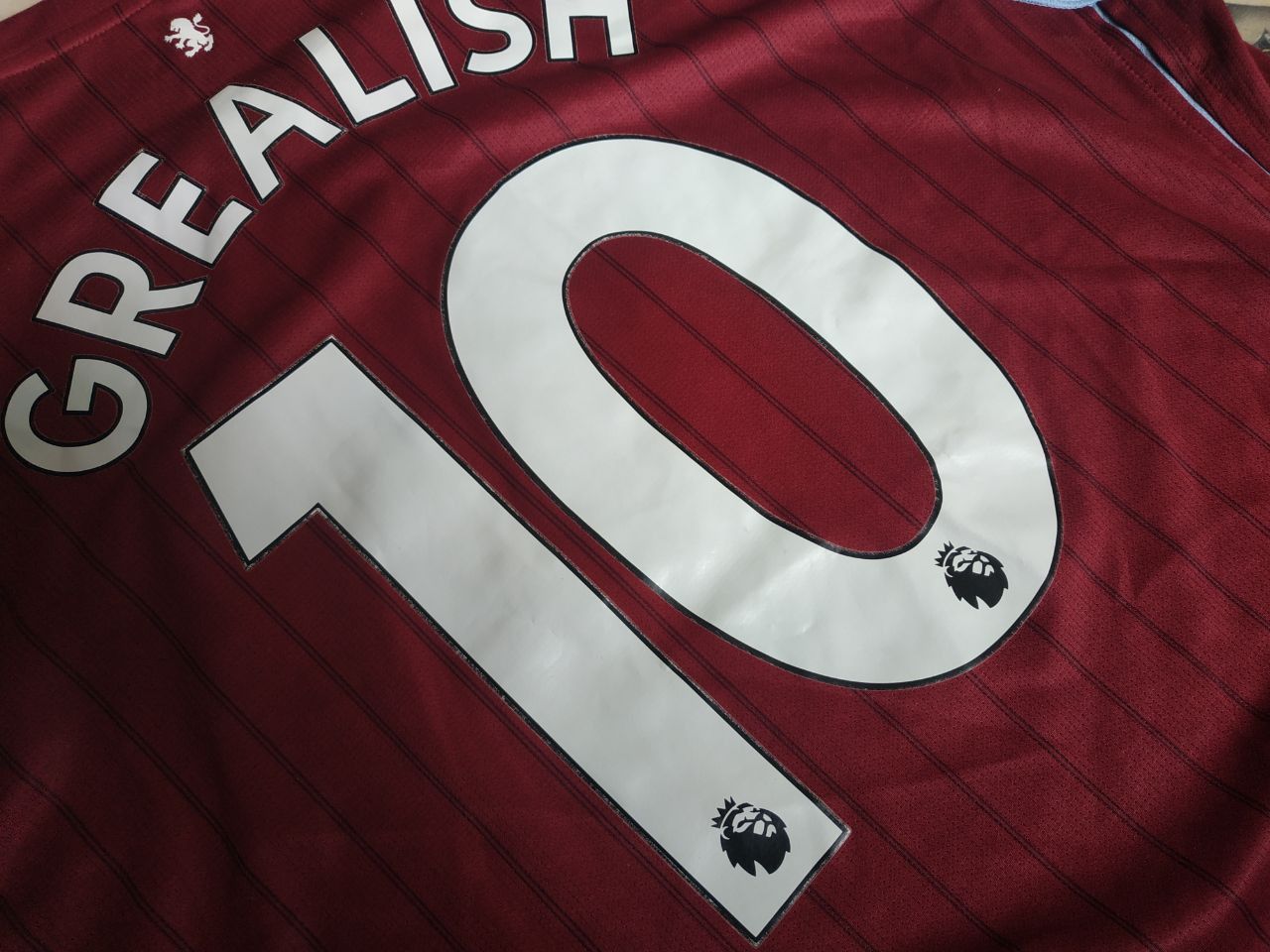Kappa Kappa Aston Villa 2020 Grealish #10 Kombat Jersey XL Size US XL / EU 56 / 4 - 20 Thumbnail