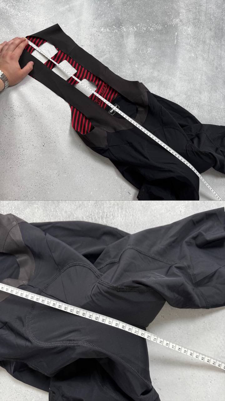 Other Thomus Platinum Cycling Bib Shorts Black Size L Size 30" / US 8 / IT 44 - 24 Thumbnail