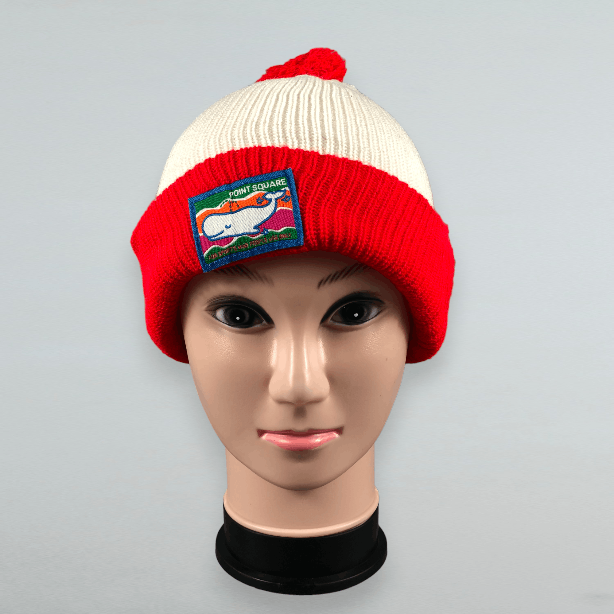 image of Point Square Beanie Snowcap Hat, Men's