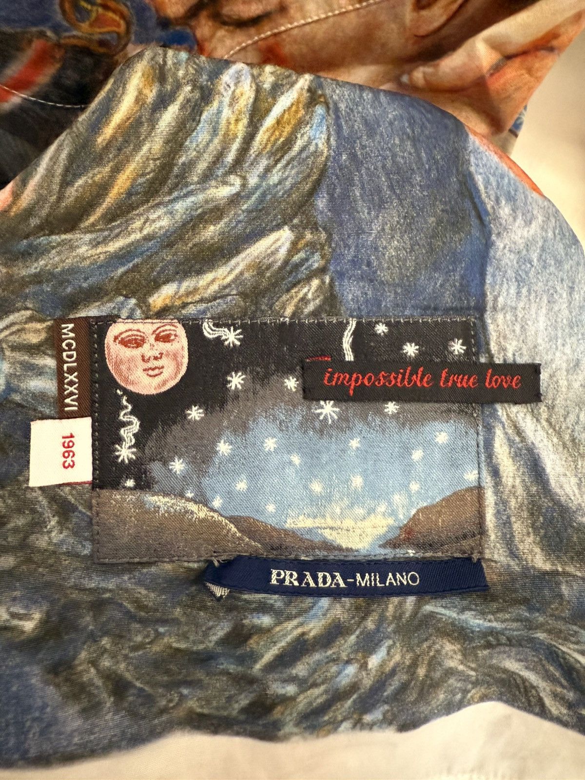 Prada Prada 2016fw Impossible true love shirt Size US S / EU 44-46 / 1 - 4 Thumbnail